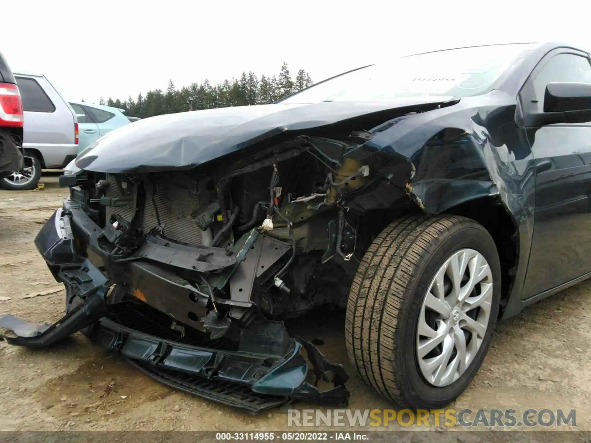 6 Photograph of a damaged car 5YFBURHE3KP934552 TOYOTA COROLLA 2019