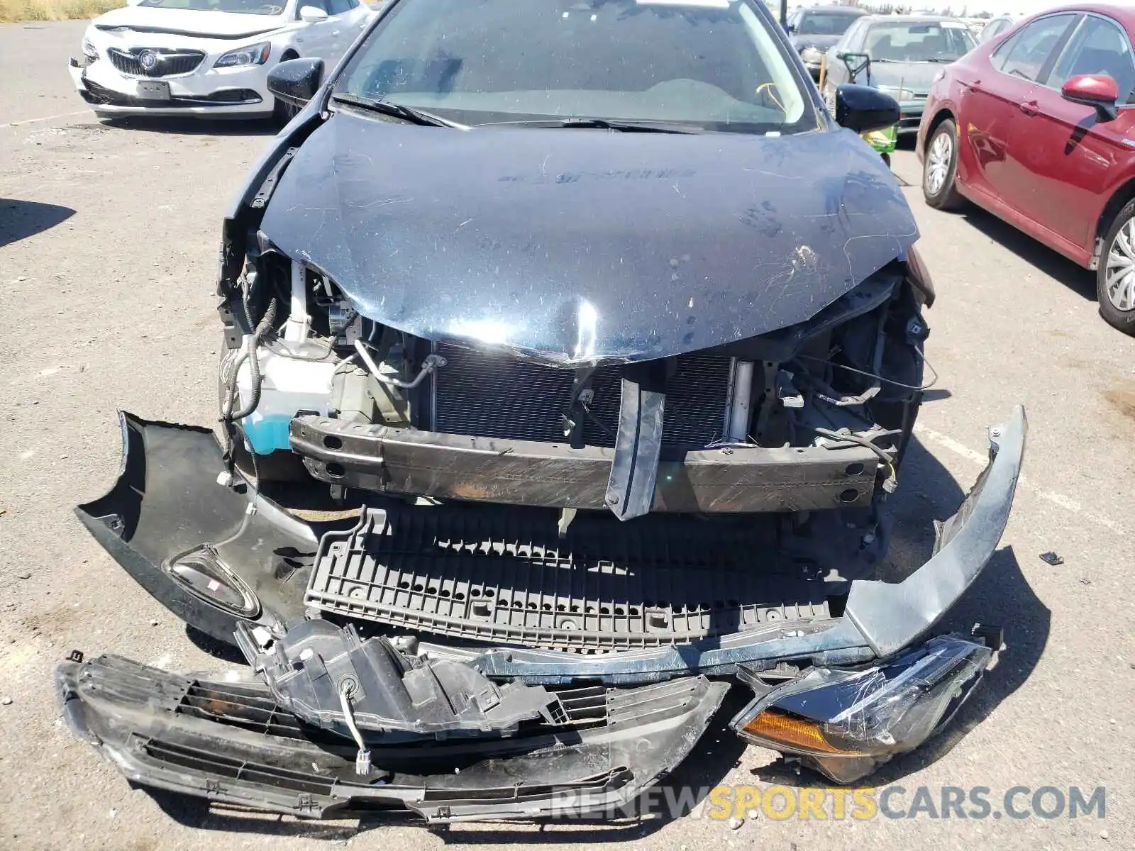 9 Photograph of a damaged car 5YFBURHE3KP935166 TOYOTA COROLLA 2019