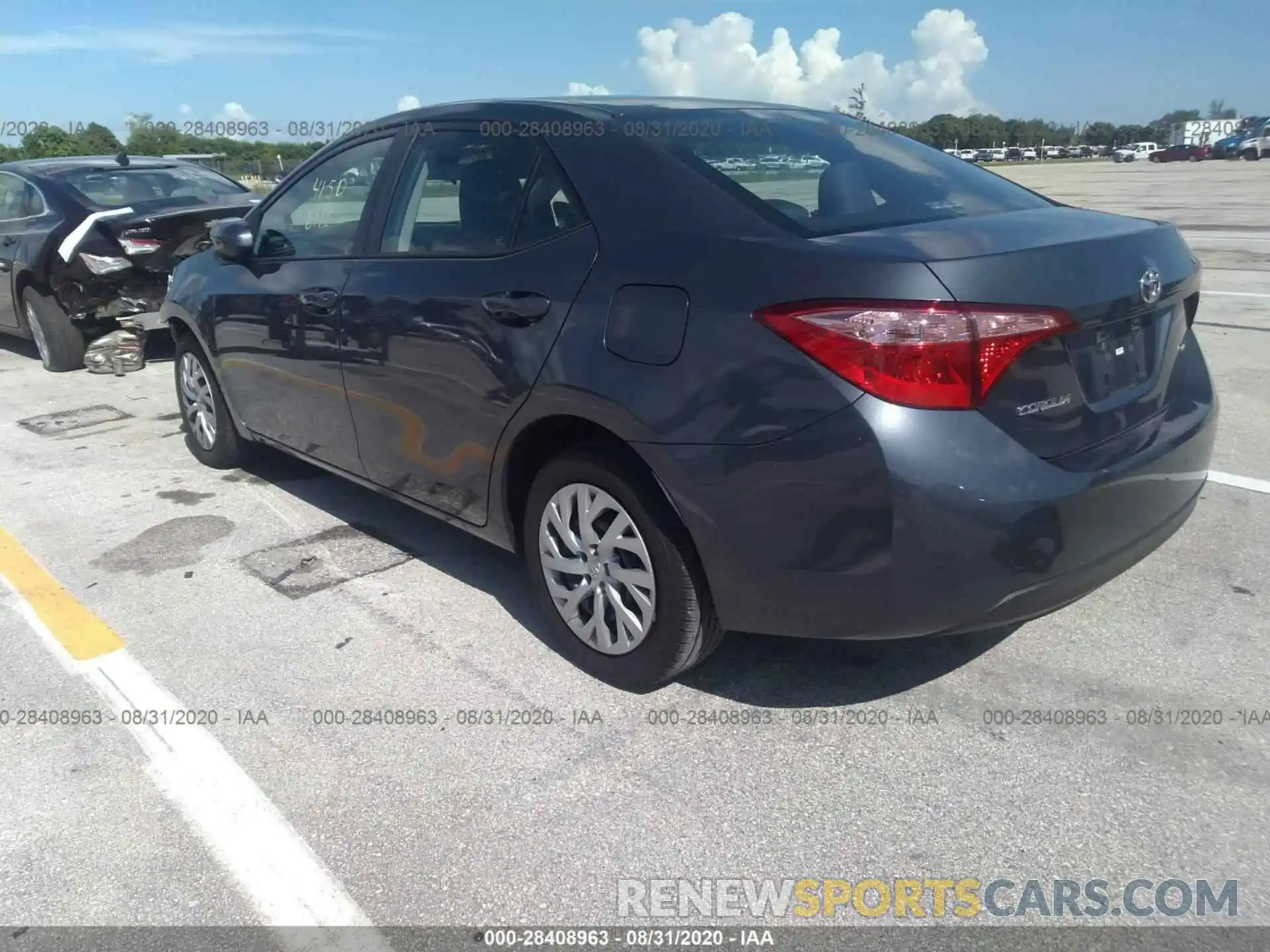 3 Photograph of a damaged car 5YFBURHE3KP935250 TOYOTA COROLLA 2019