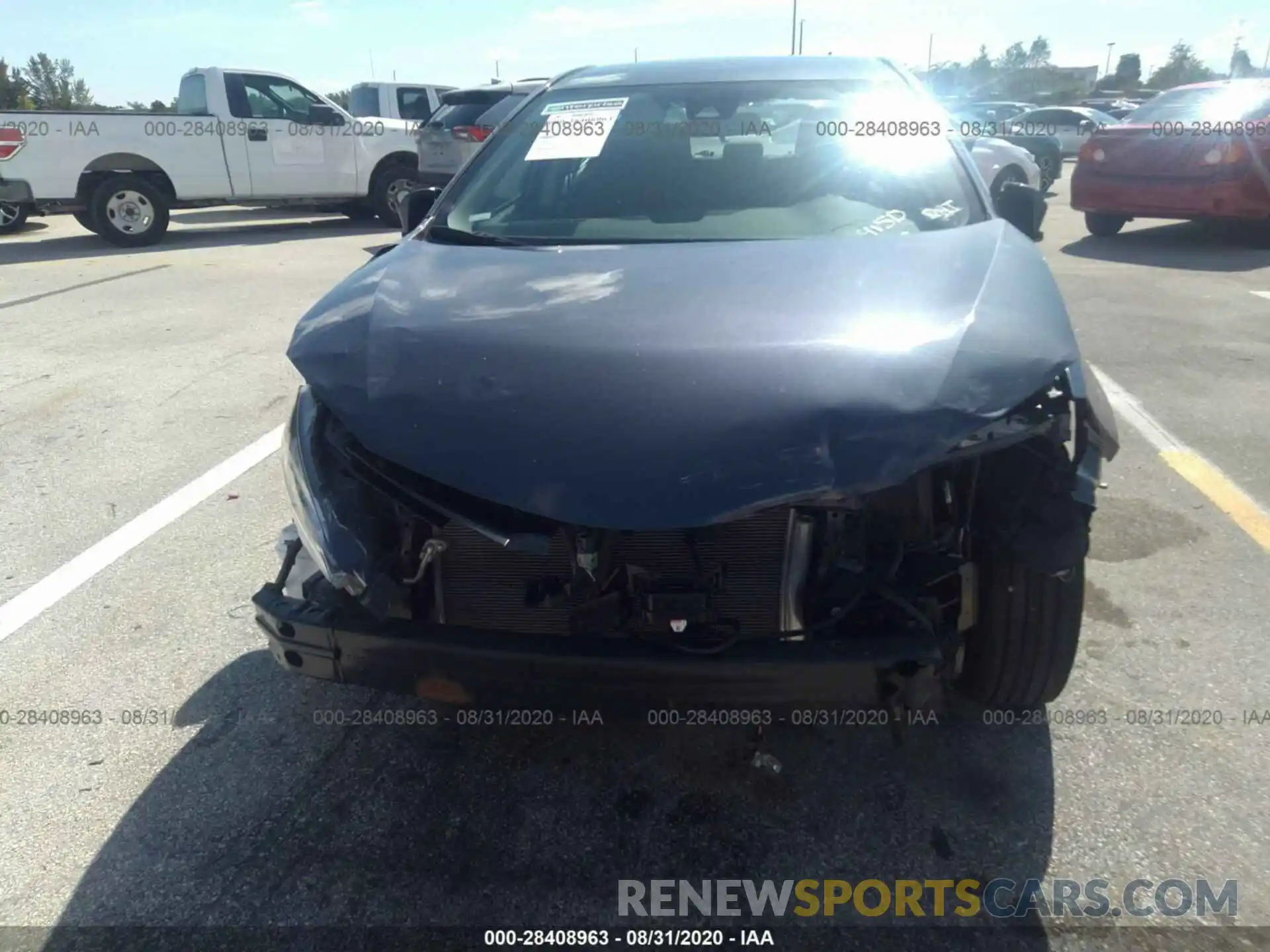 6 Photograph of a damaged car 5YFBURHE3KP935250 TOYOTA COROLLA 2019