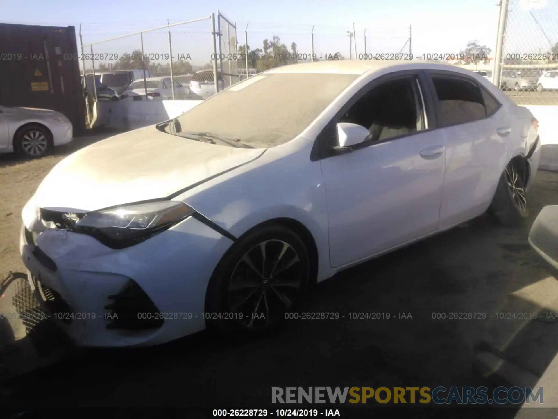 6 Photograph of a damaged car 5YFBURHE3KP935295 TOYOTA COROLLA 2019