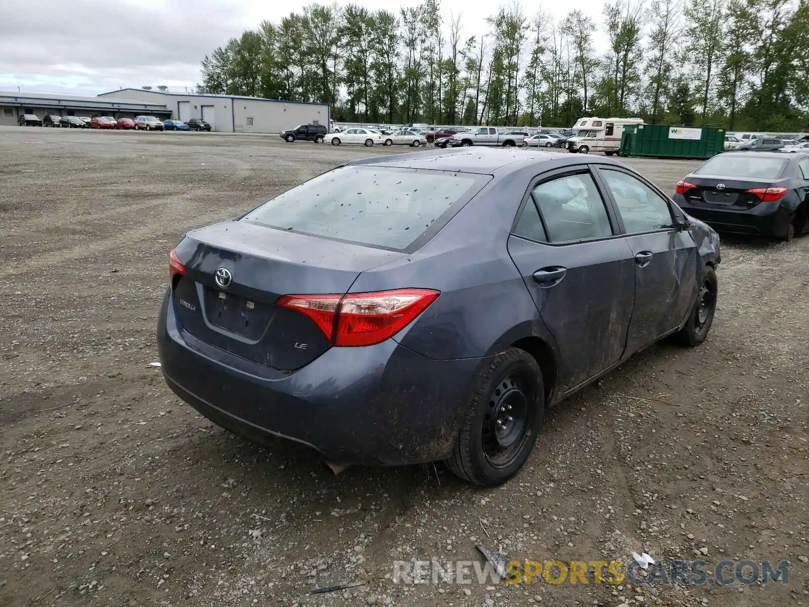 4 Photograph of a damaged car 5YFBURHE3KP935359 TOYOTA COROLLA 2019