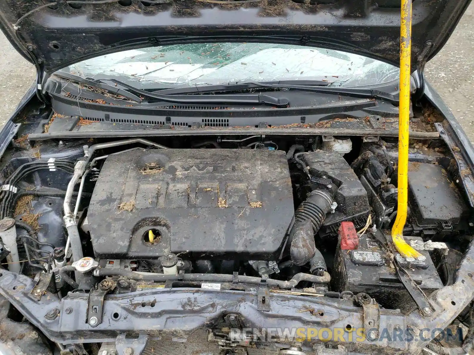 7 Photograph of a damaged car 5YFBURHE3KP935359 TOYOTA COROLLA 2019