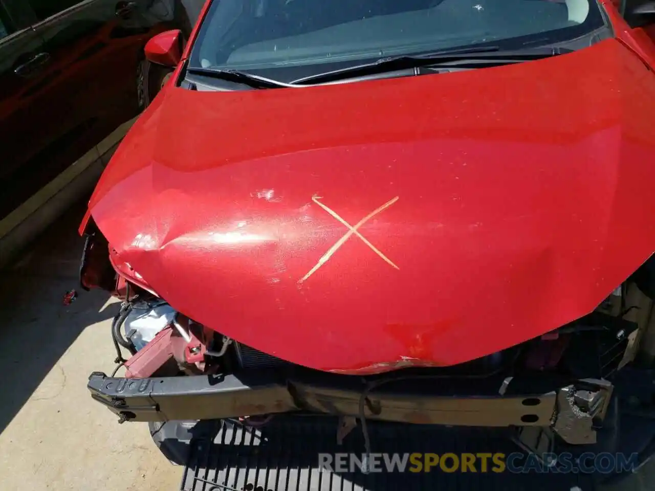 7 Photograph of a damaged car 5YFBURHE3KP935443 TOYOTA COROLLA 2019