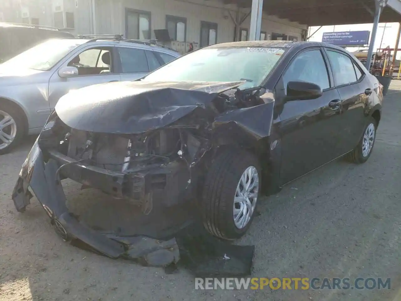 2 Photograph of a damaged car 5YFBURHE3KP935488 TOYOTA COROLLA 2019