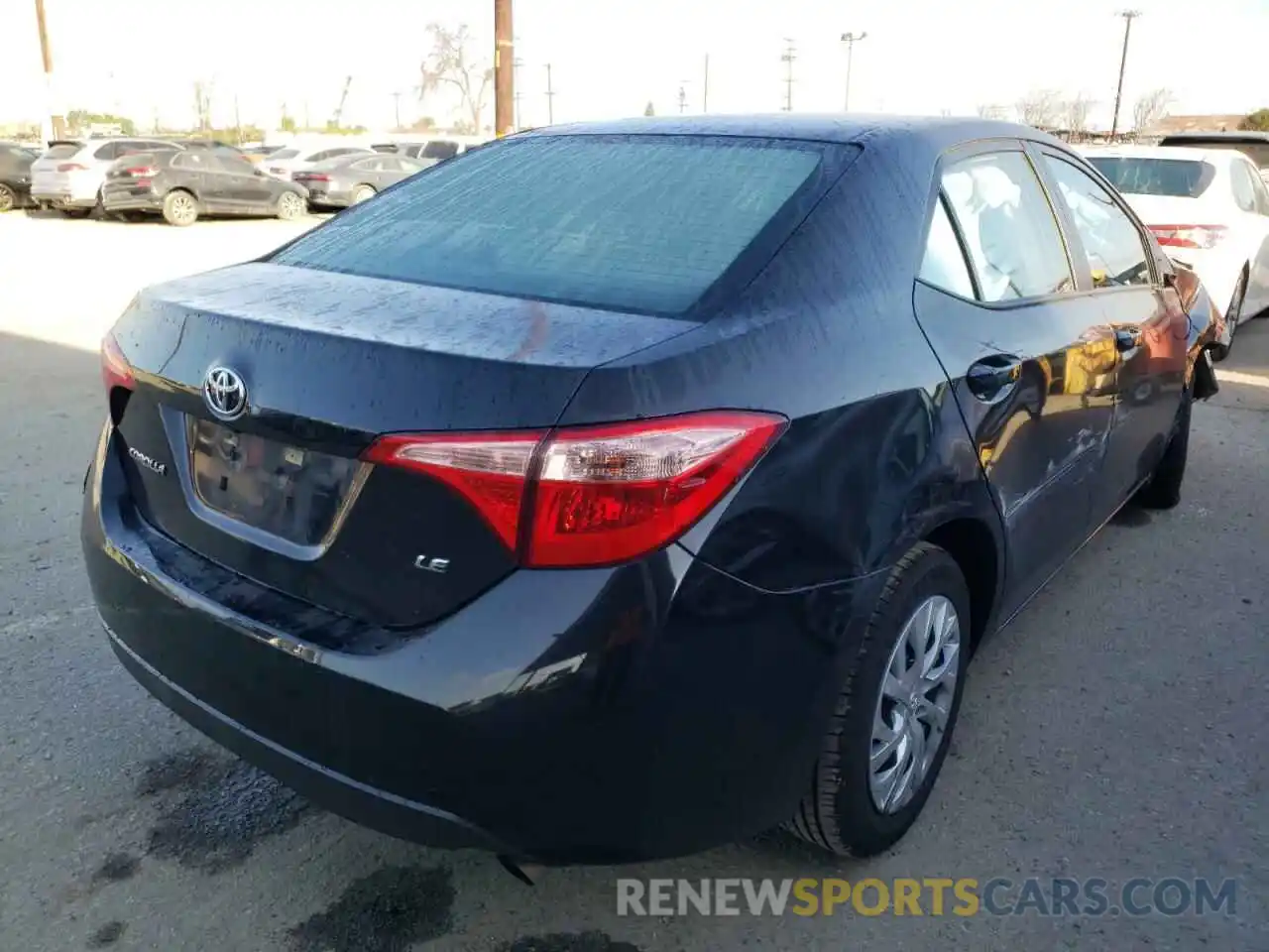 4 Photograph of a damaged car 5YFBURHE3KP935488 TOYOTA COROLLA 2019