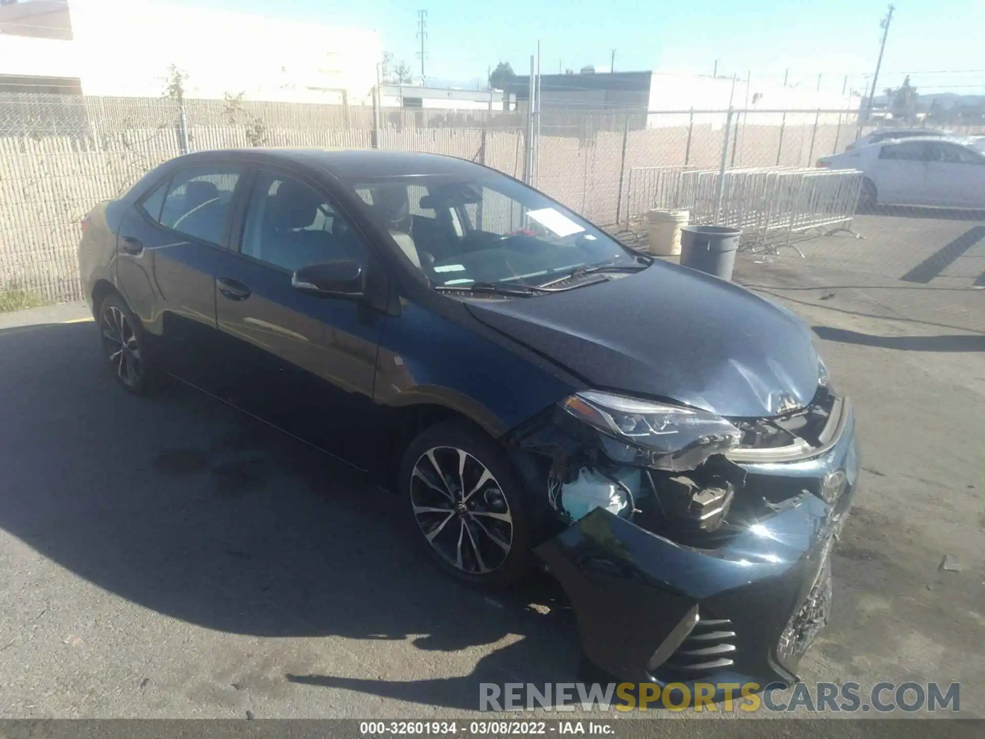 1 Photograph of a damaged car 5YFBURHE3KP936012 TOYOTA COROLLA 2019