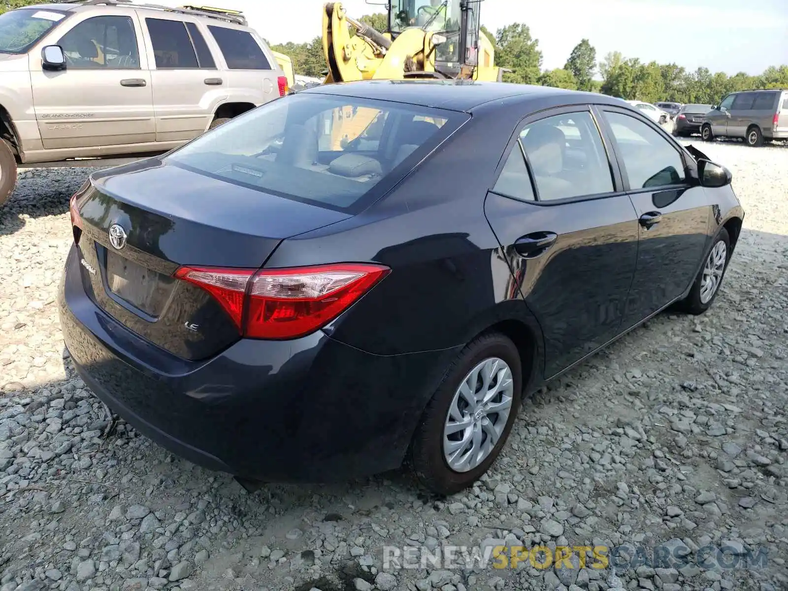 4 Photograph of a damaged car 5YFBURHE3KP936074 TOYOTA COROLLA 2019