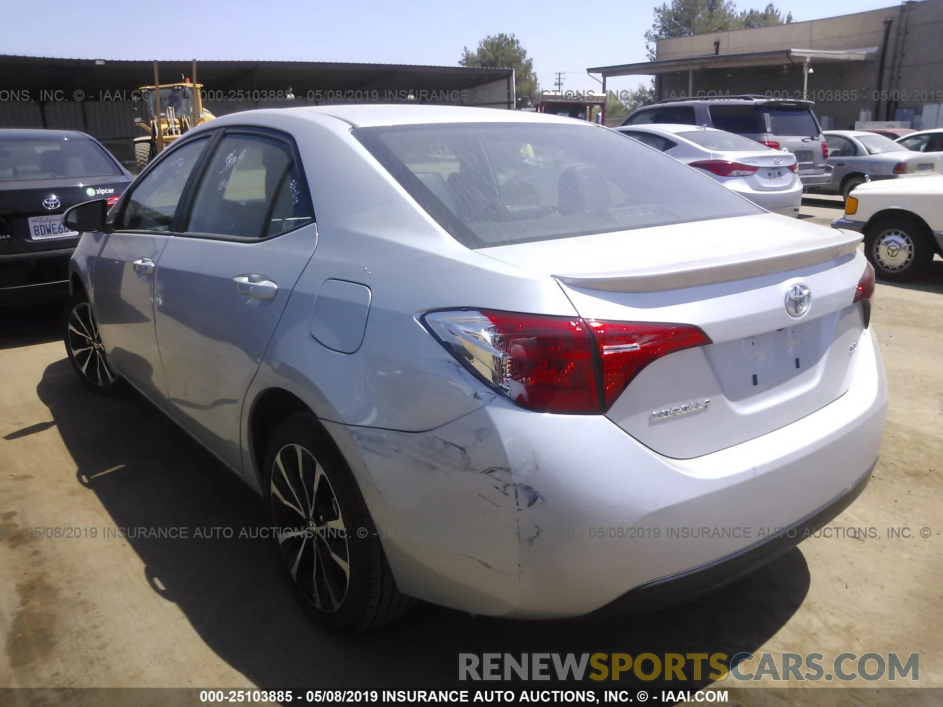 3 Photograph of a damaged car 5YFBURHE3KP936463 TOYOTA COROLLA 2019