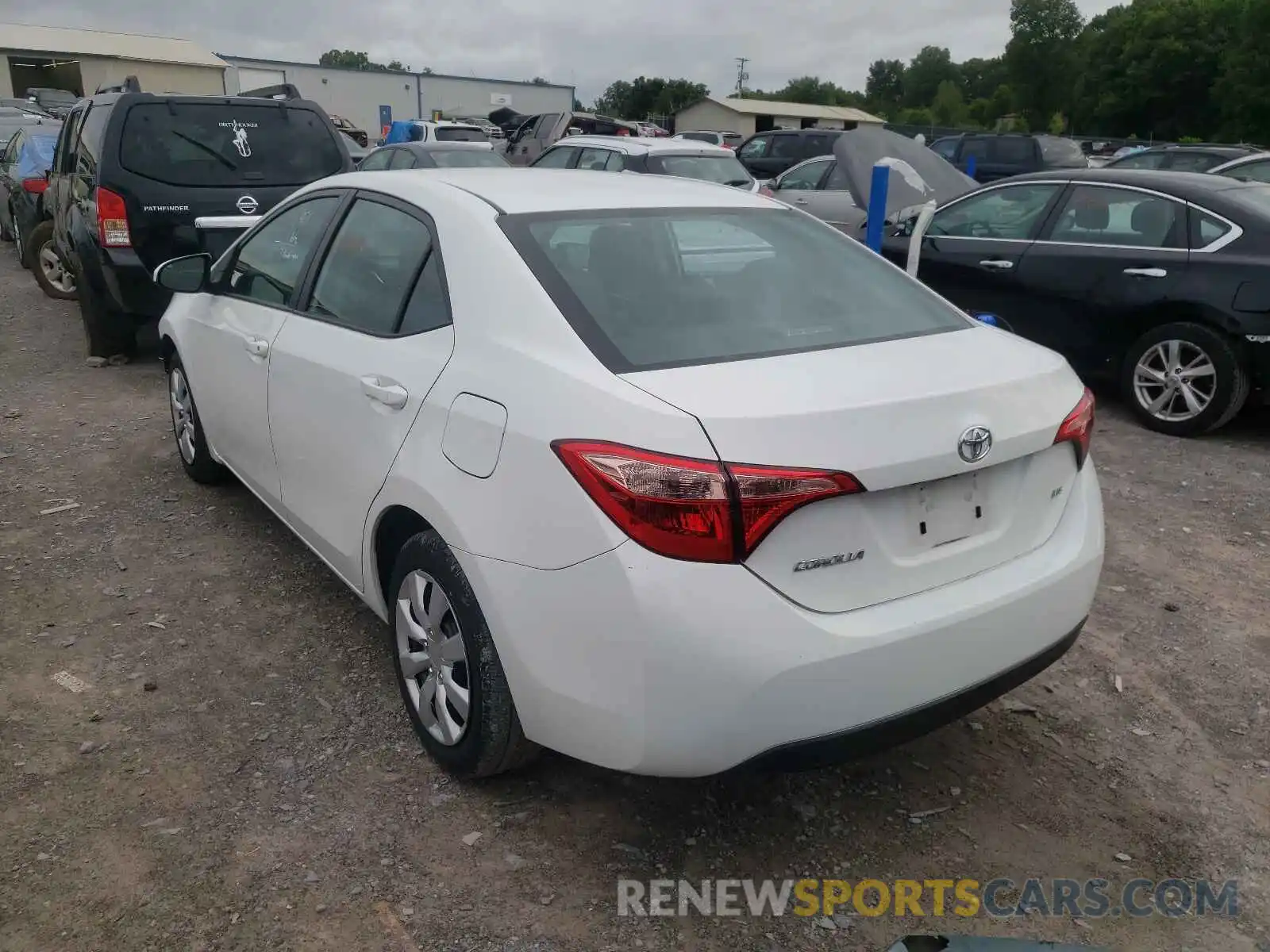 3 Photograph of a damaged car 5YFBURHE3KP936561 TOYOTA COROLLA 2019