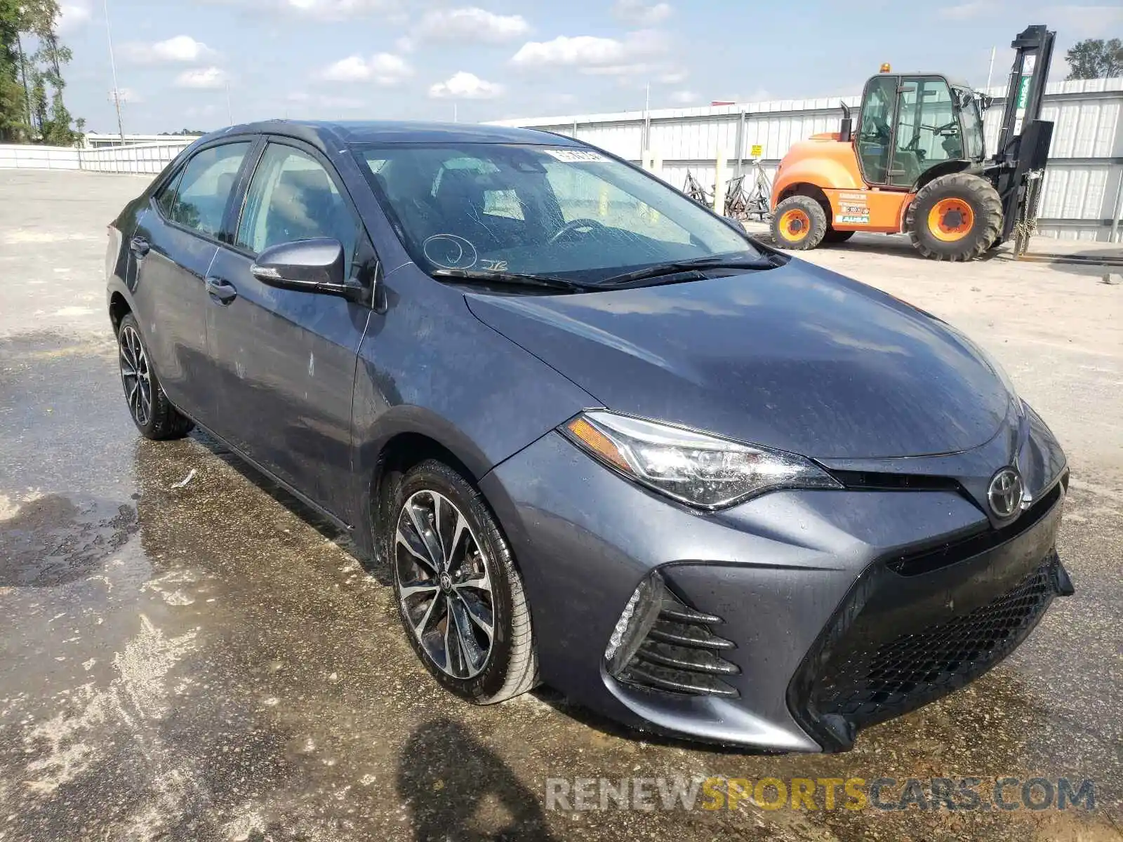 1 Photograph of a damaged car 5YFBURHE3KP936818 TOYOTA COROLLA 2019