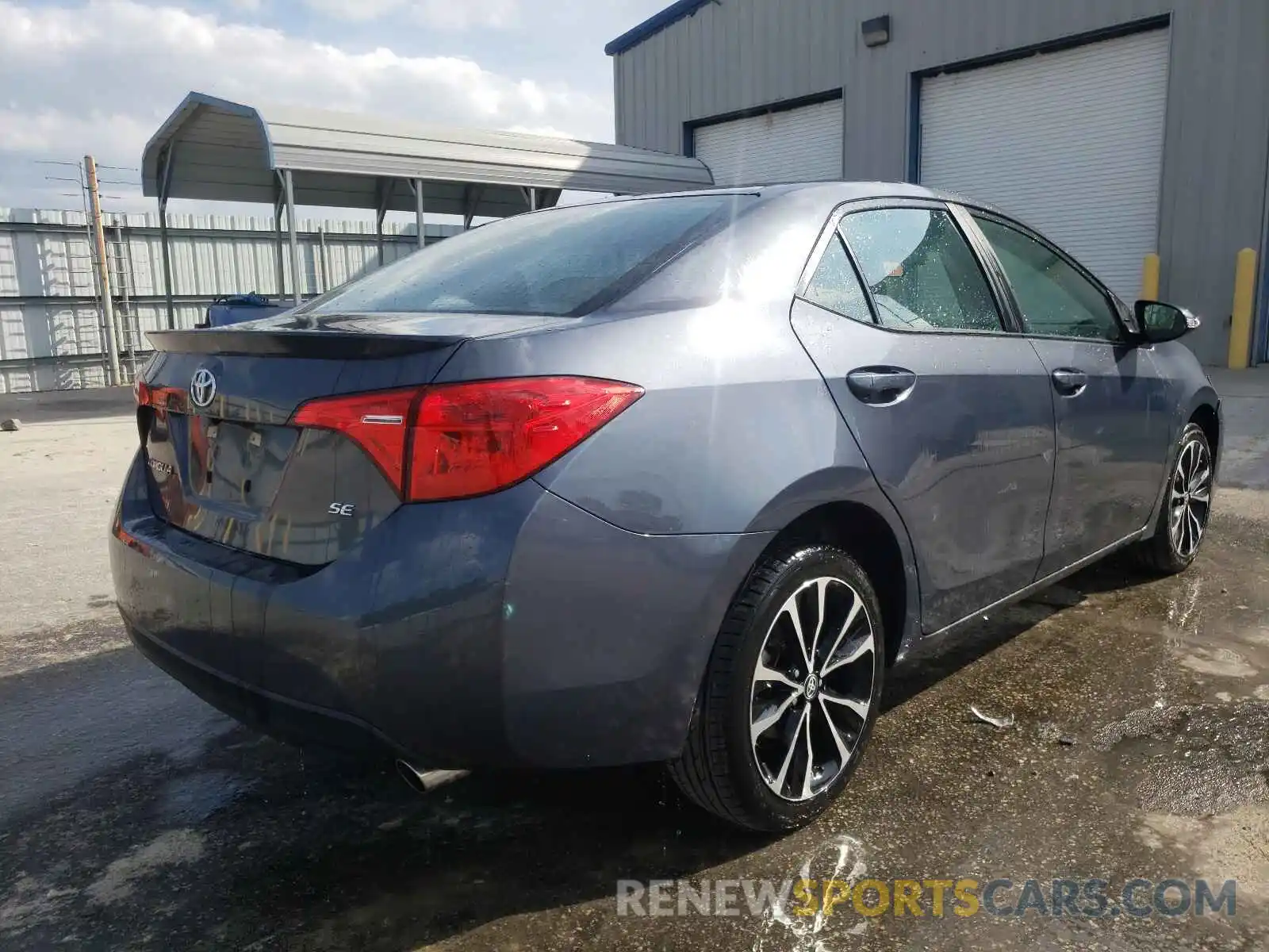 4 Photograph of a damaged car 5YFBURHE3KP936818 TOYOTA COROLLA 2019