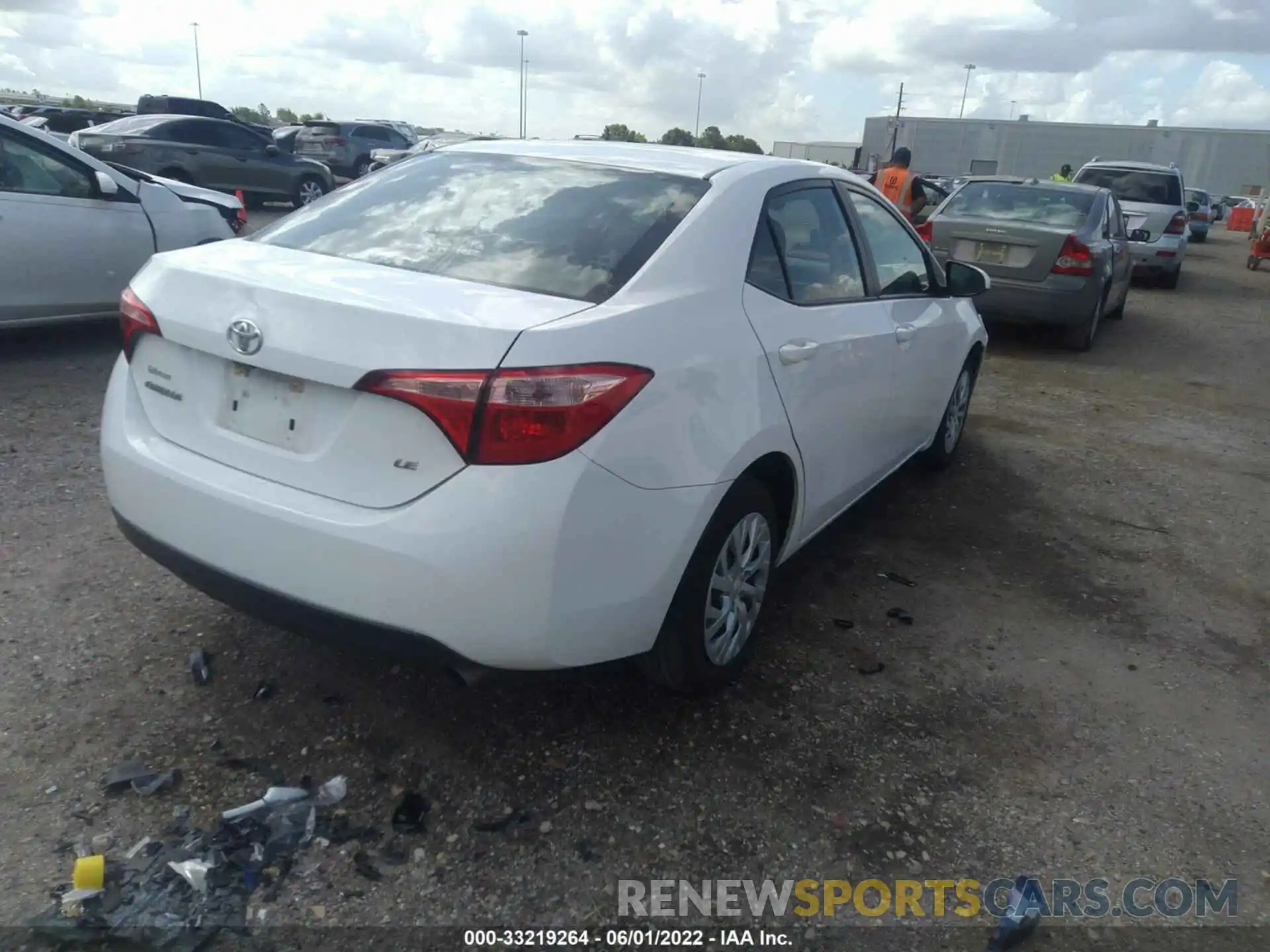 4 Photograph of a damaged car 5YFBURHE3KP936978 TOYOTA COROLLA 2019