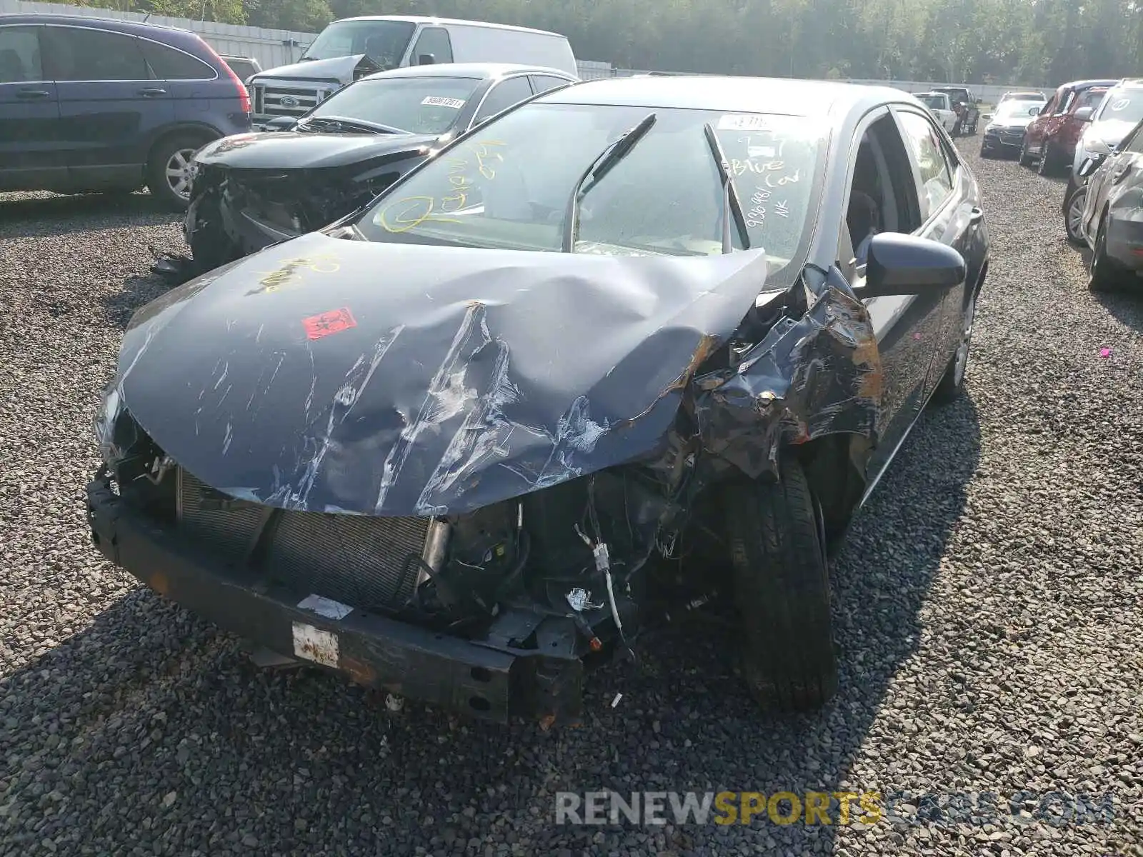 9 Photograph of a damaged car 5YFBURHE3KP936981 TOYOTA COROLLA 2019