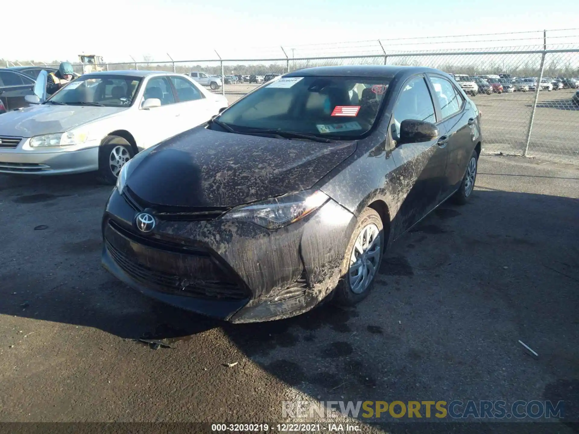 2 Photograph of a damaged car 5YFBURHE3KP937046 TOYOTA COROLLA 2019