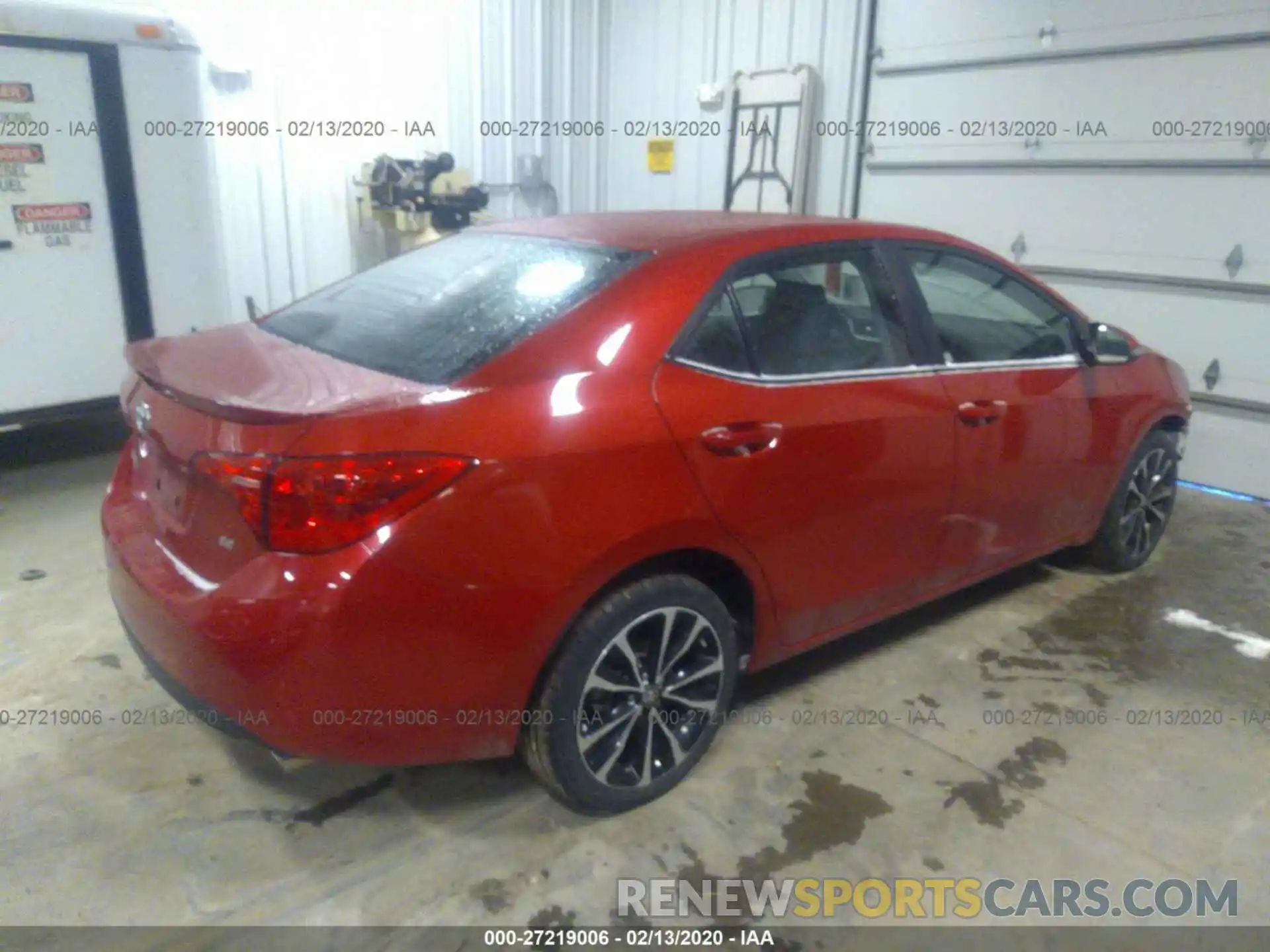 4 Photograph of a damaged car 5YFBURHE3KP937161 TOYOTA COROLLA 2019