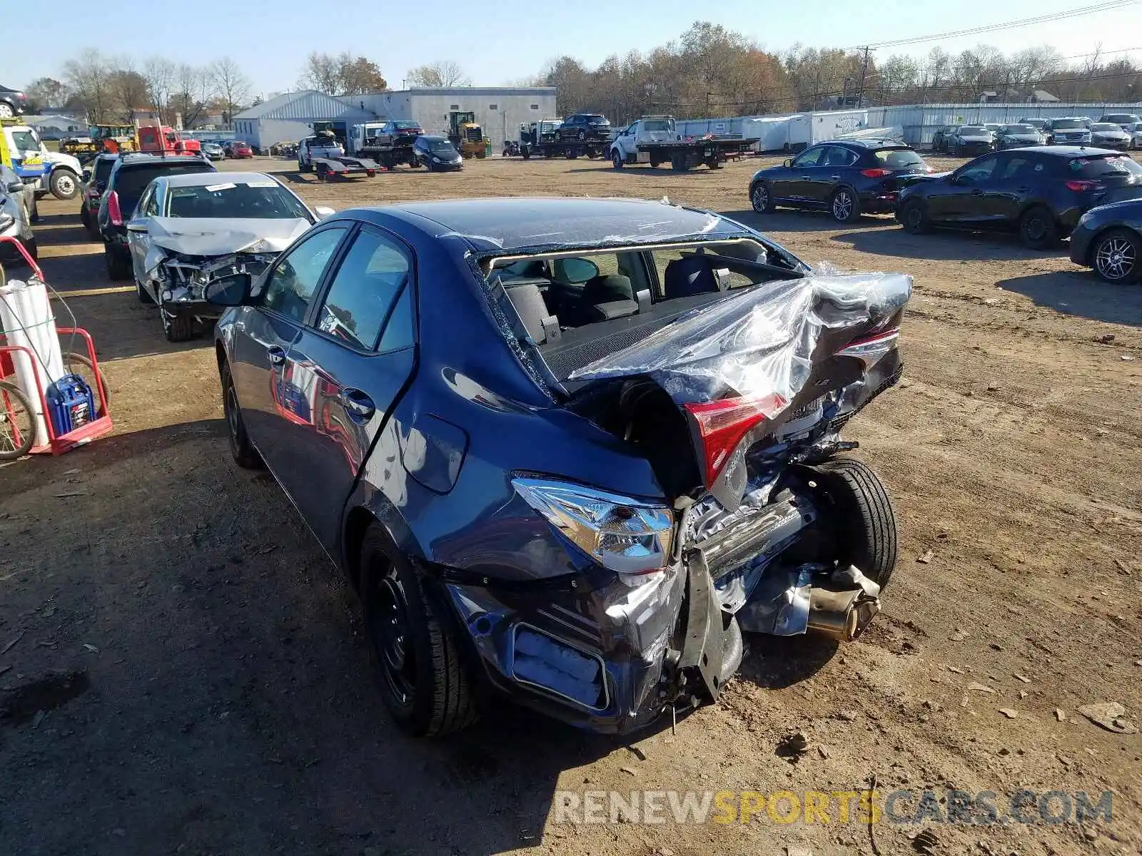 3 Photograph of a damaged car 5YFBURHE3KP937189 TOYOTA COROLLA 2019