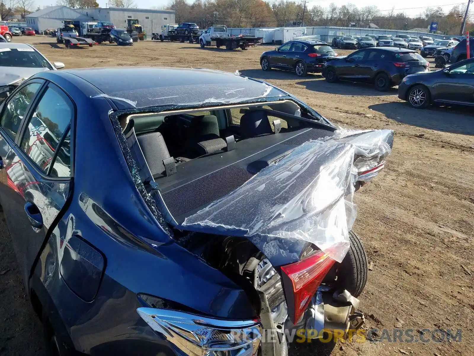 9 Photograph of a damaged car 5YFBURHE3KP937189 TOYOTA COROLLA 2019