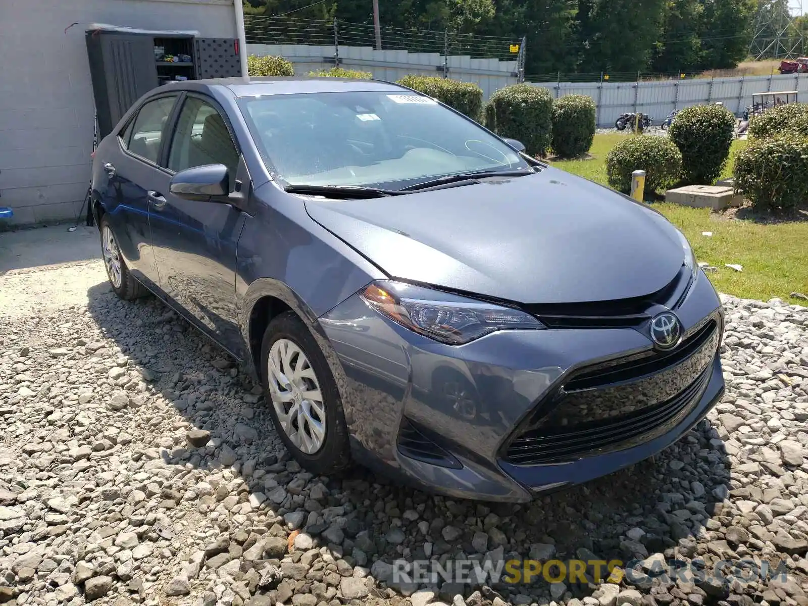 1 Photograph of a damaged car 5YFBURHE3KP937807 TOYOTA COROLLA 2019