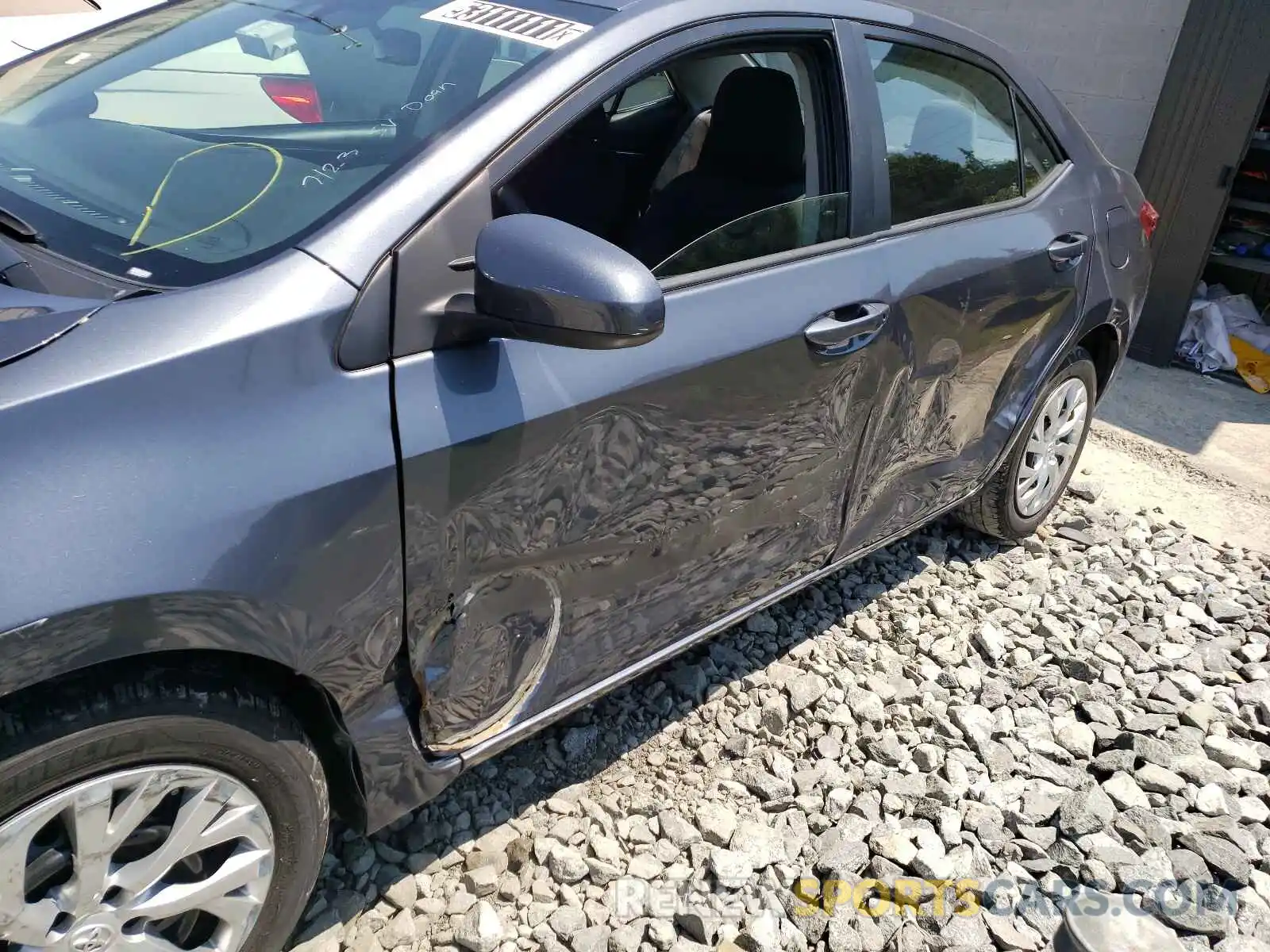 9 Photograph of a damaged car 5YFBURHE3KP937807 TOYOTA COROLLA 2019