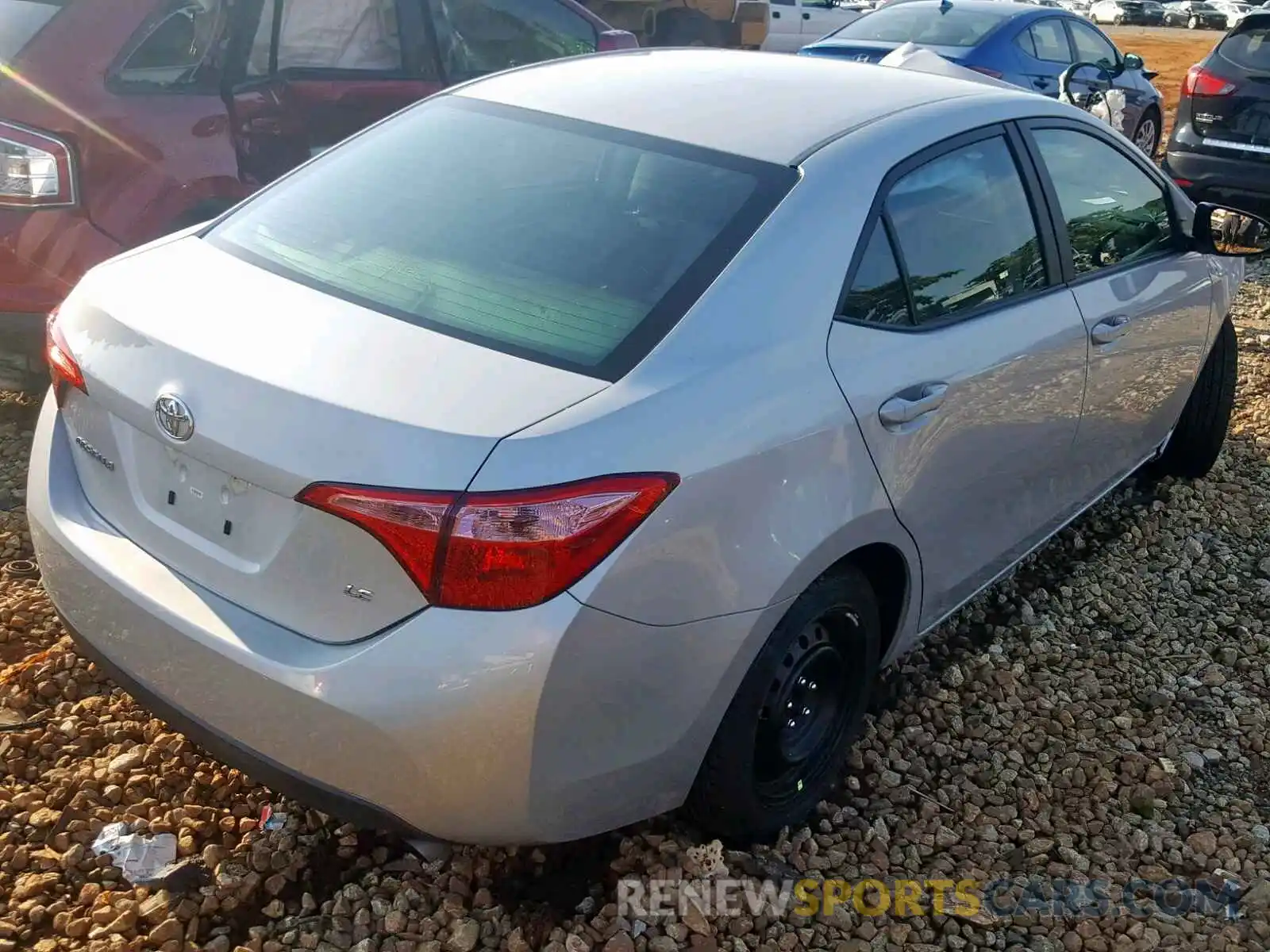 4 Photograph of a damaged car 5YFBURHE3KP937841 TOYOTA COROLLA 2019