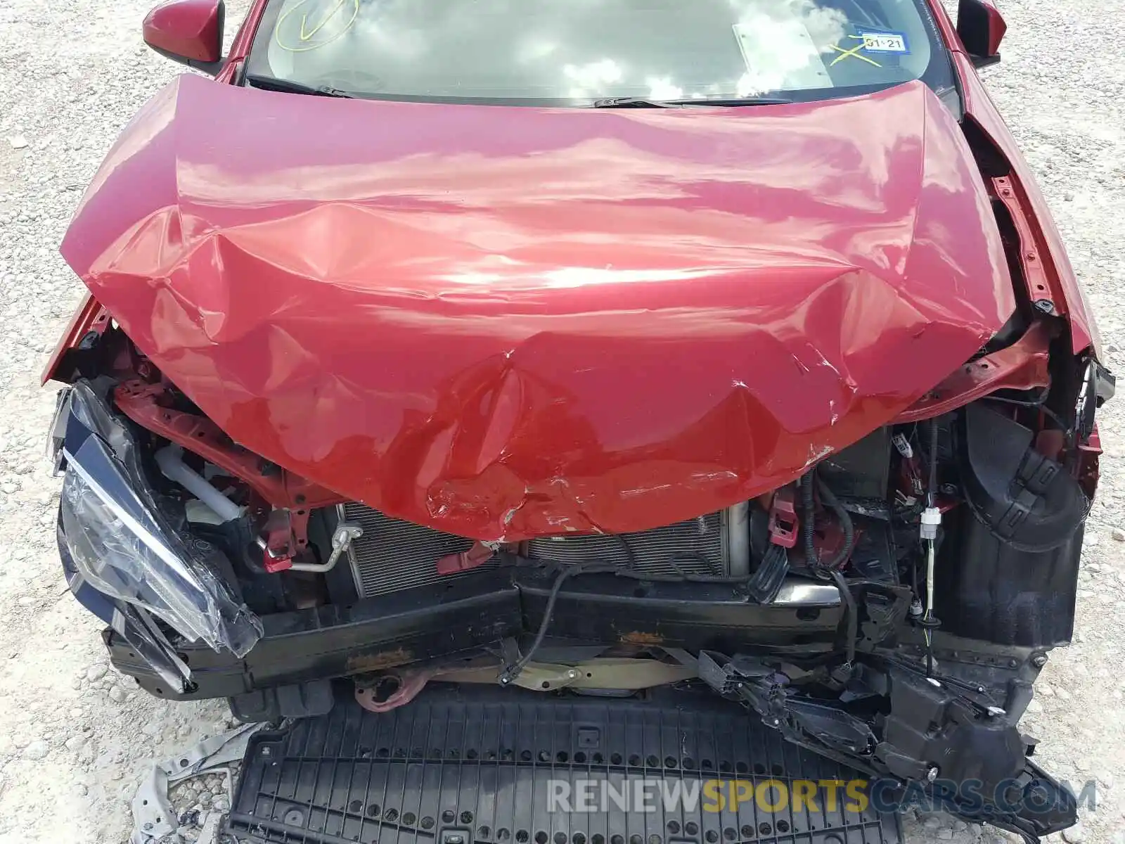 9 Photograph of a damaged car 5YFBURHE3KP937984 TOYOTA COROLLA 2019