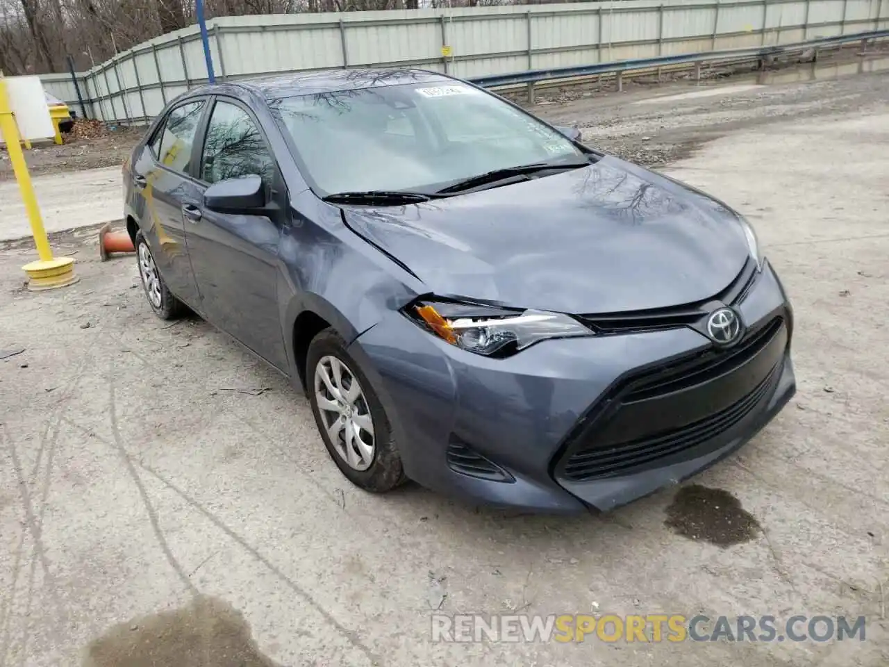 1 Photograph of a damaged car 5YFBURHE3KP938651 TOYOTA COROLLA 2019