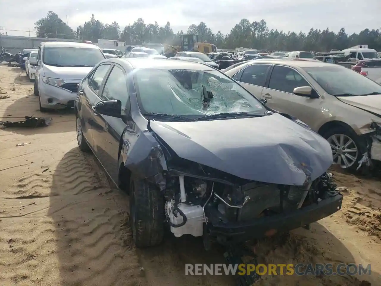 1 Photograph of a damaged car 5YFBURHE3KP938701 TOYOTA COROLLA 2019