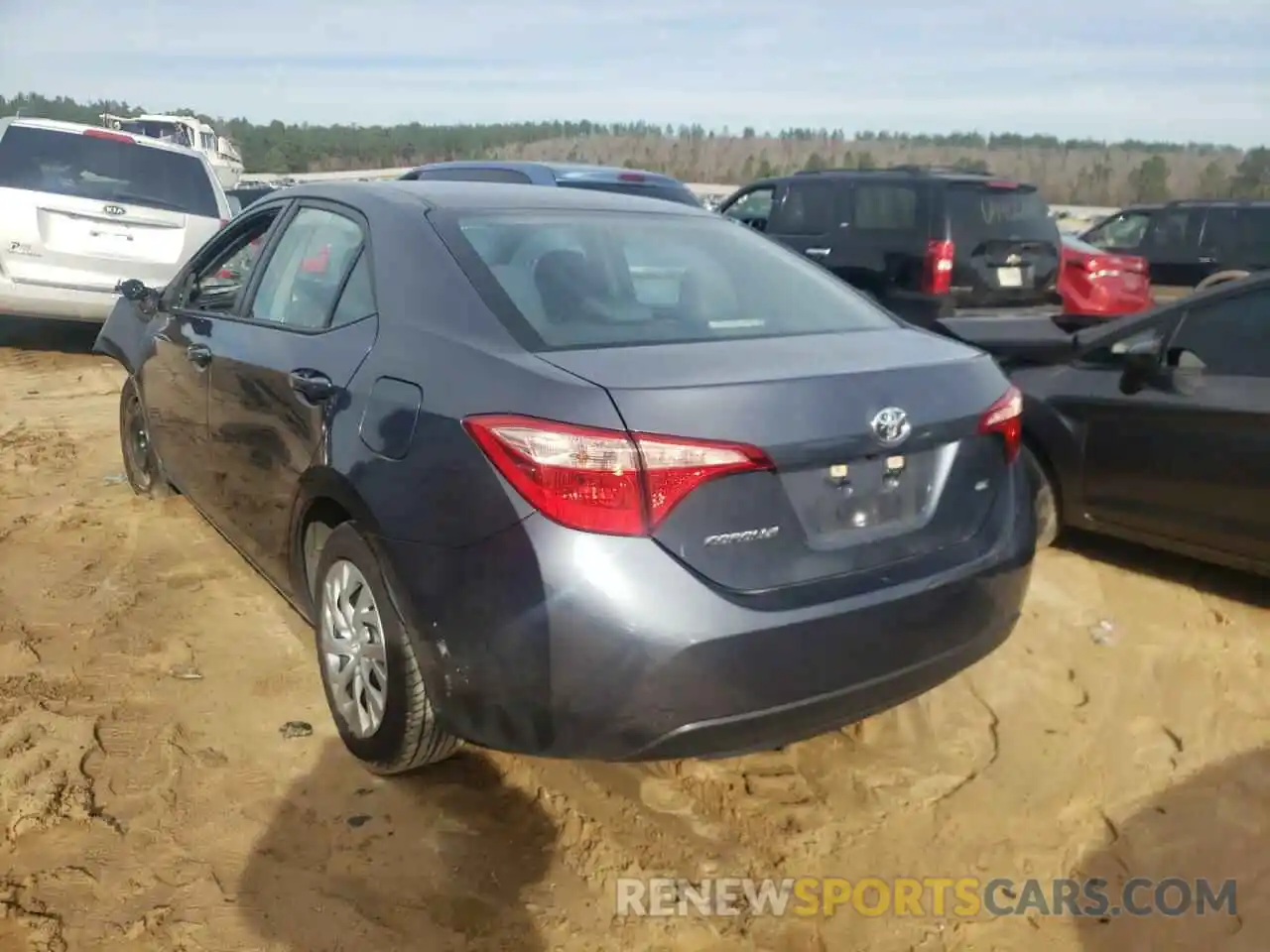 3 Photograph of a damaged car 5YFBURHE3KP938701 TOYOTA COROLLA 2019