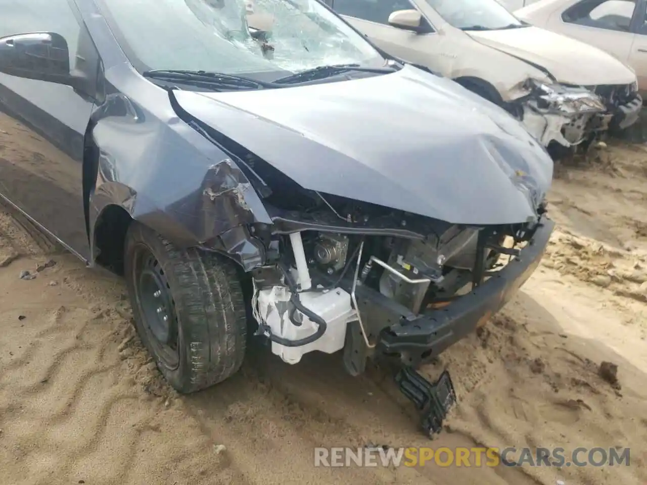 9 Photograph of a damaged car 5YFBURHE3KP938701 TOYOTA COROLLA 2019