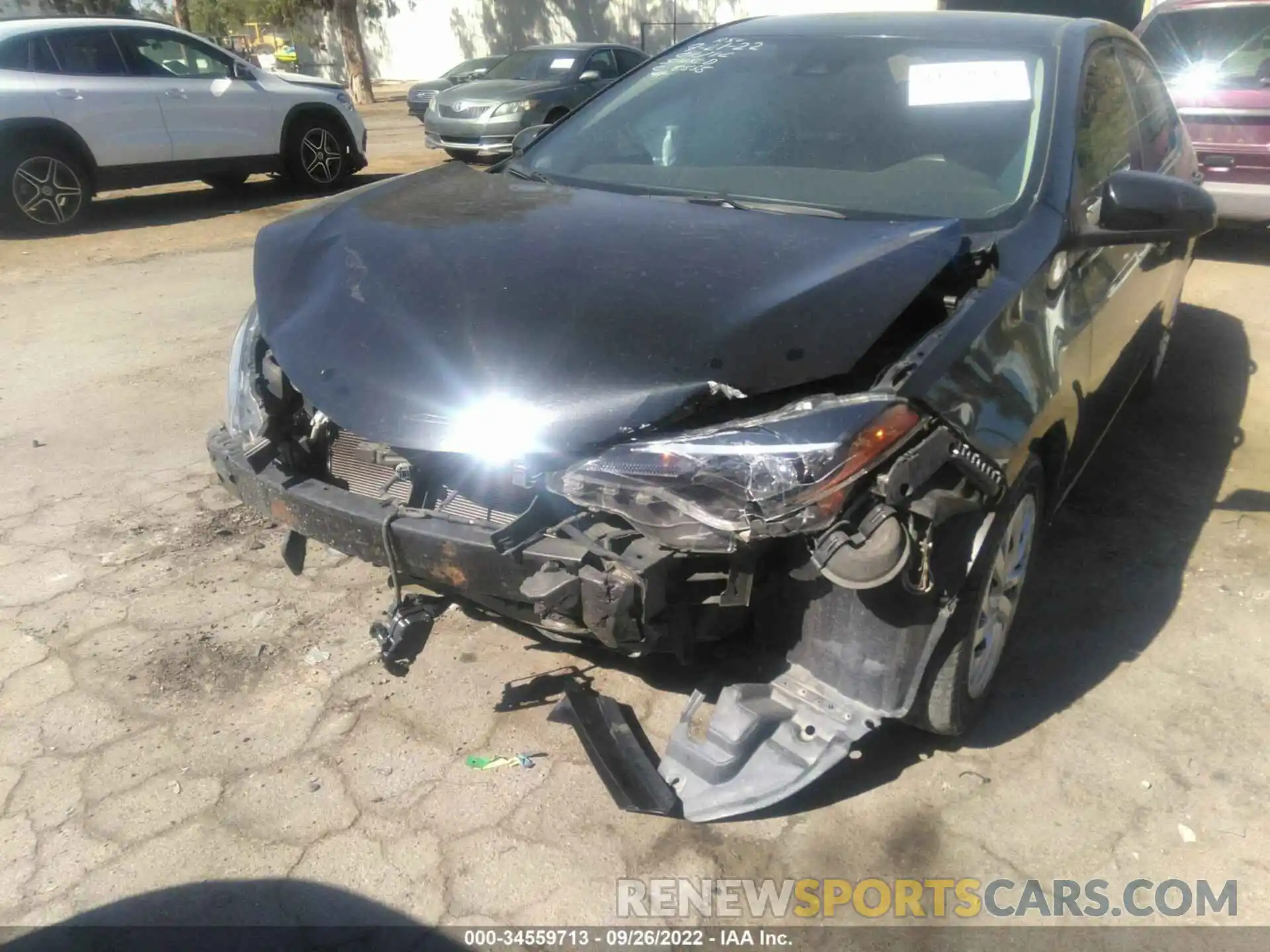 6 Photograph of a damaged car 5YFBURHE3KP938858 TOYOTA COROLLA 2019