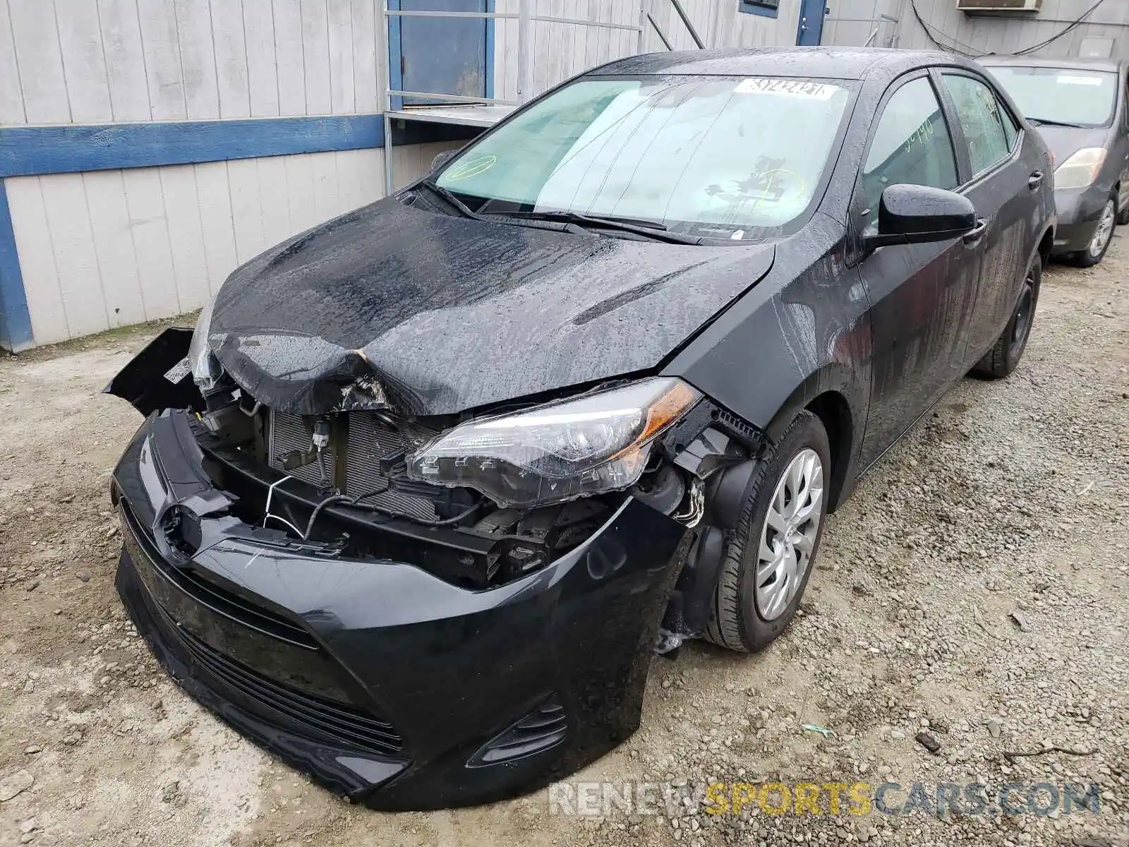 2 Photograph of a damaged car 5YFBURHE3KP939816 TOYOTA COROLLA 2019