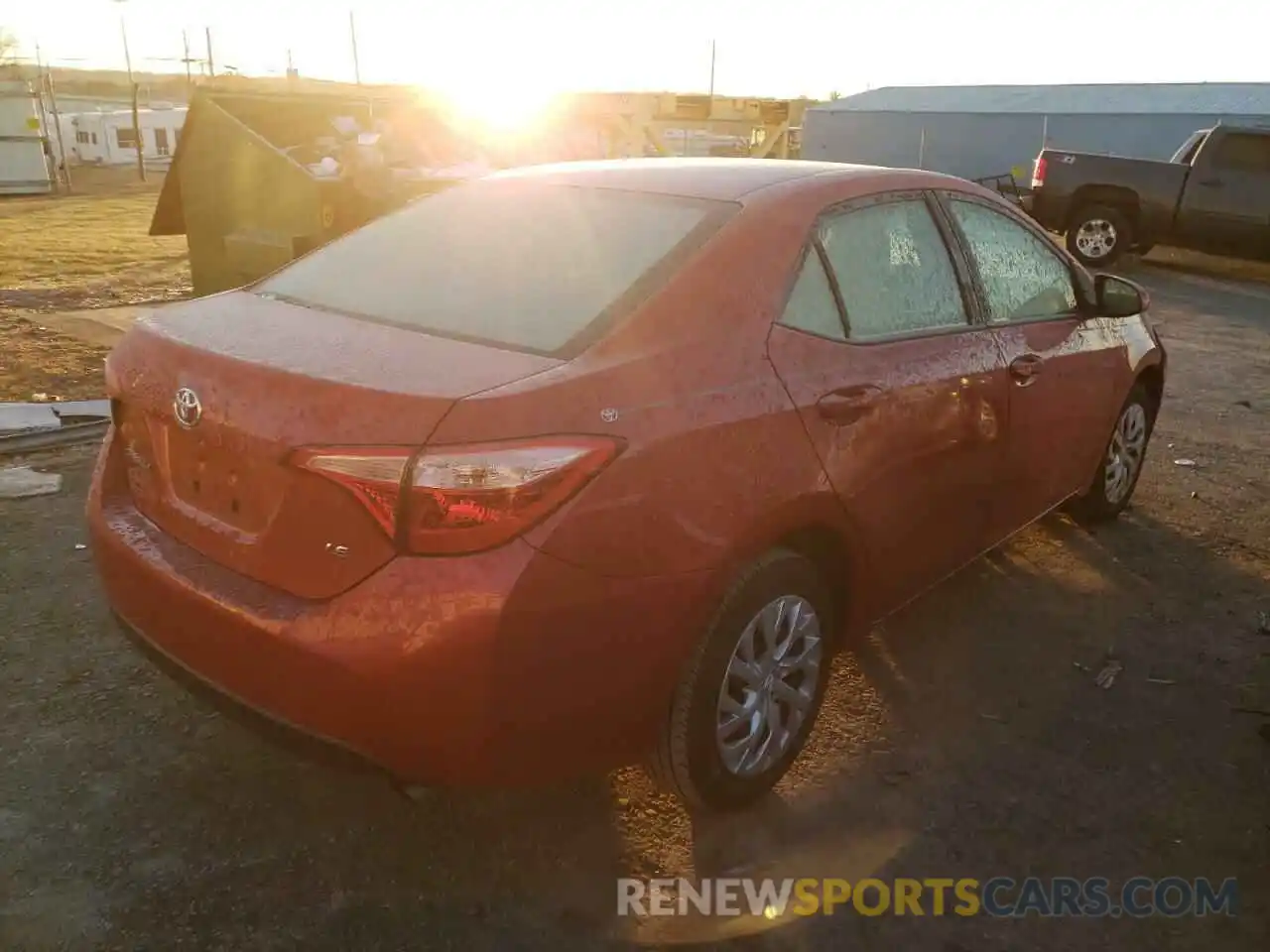 4 Photograph of a damaged car 5YFBURHE3KP939847 TOYOTA COROLLA 2019