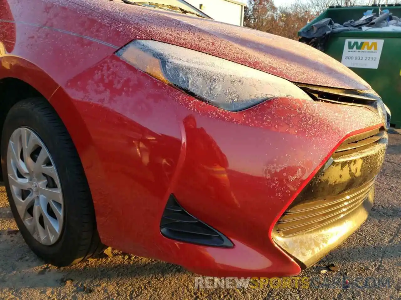 9 Photograph of a damaged car 5YFBURHE3KP939847 TOYOTA COROLLA 2019