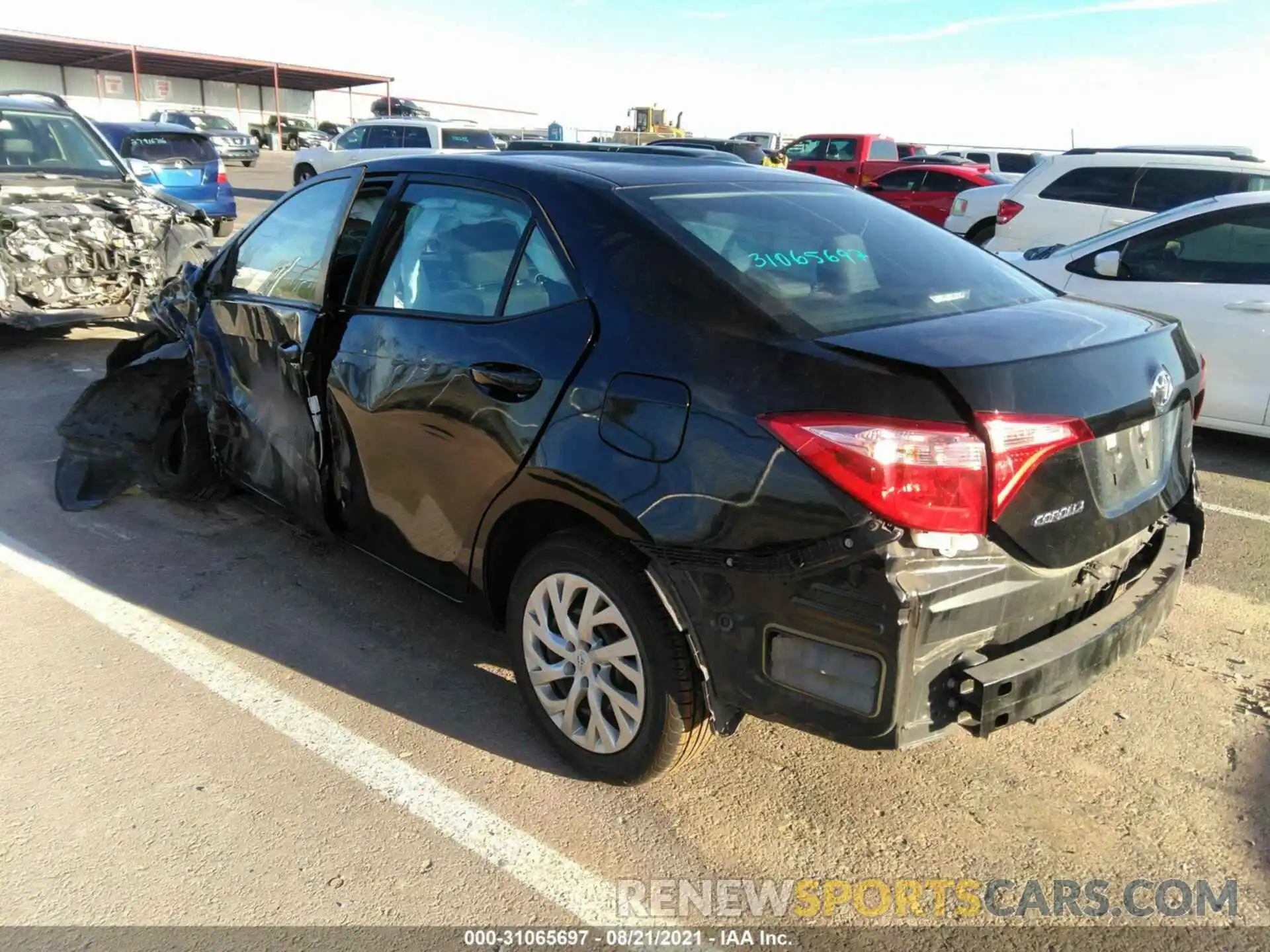 3 Photograph of a damaged car 5YFBURHE3KP939900 TOYOTA COROLLA 2019