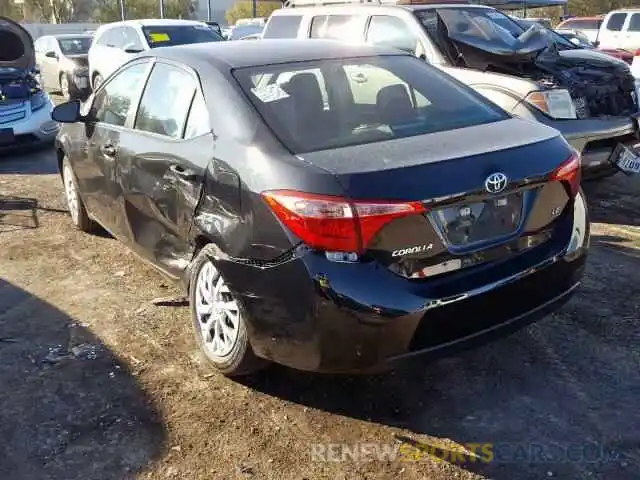 3 Photograph of a damaged car 5YFBURHE3KP939928 TOYOTA COROLLA 2019