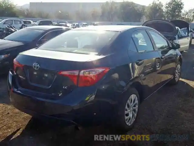 4 Photograph of a damaged car 5YFBURHE3KP939928 TOYOTA COROLLA 2019