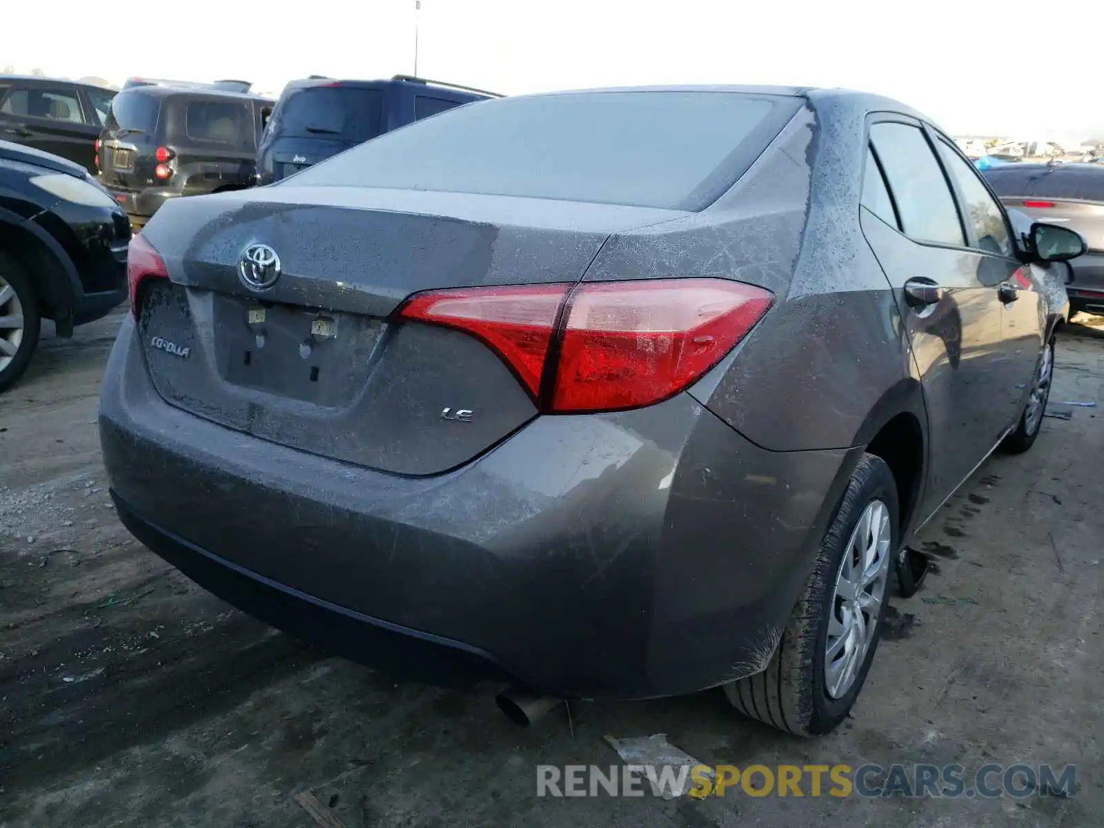 4 Photograph of a damaged car 5YFBURHE3KP940142 TOYOTA COROLLA 2019