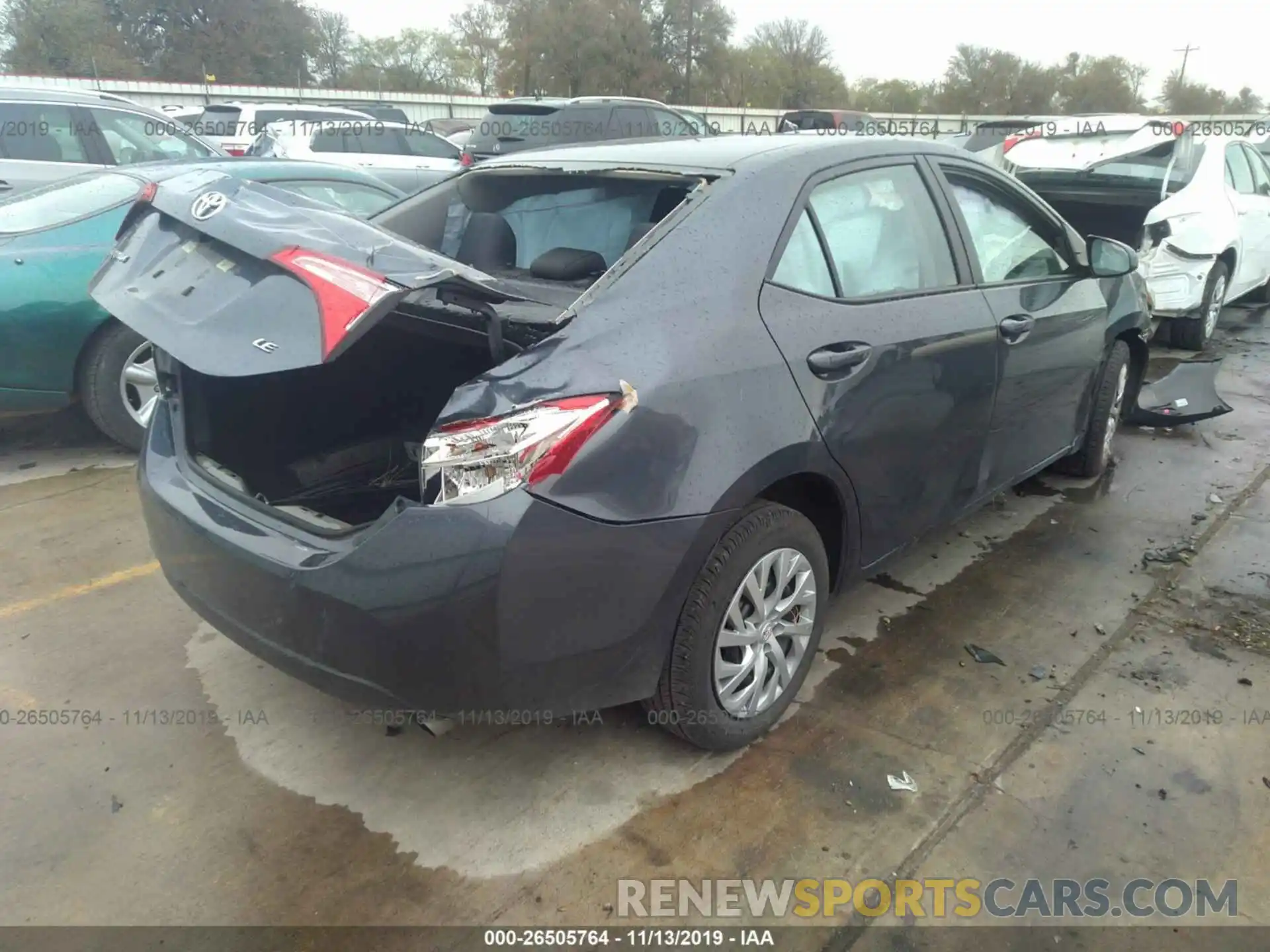 4 Photograph of a damaged car 5YFBURHE3KP940674 TOYOTA COROLLA 2019