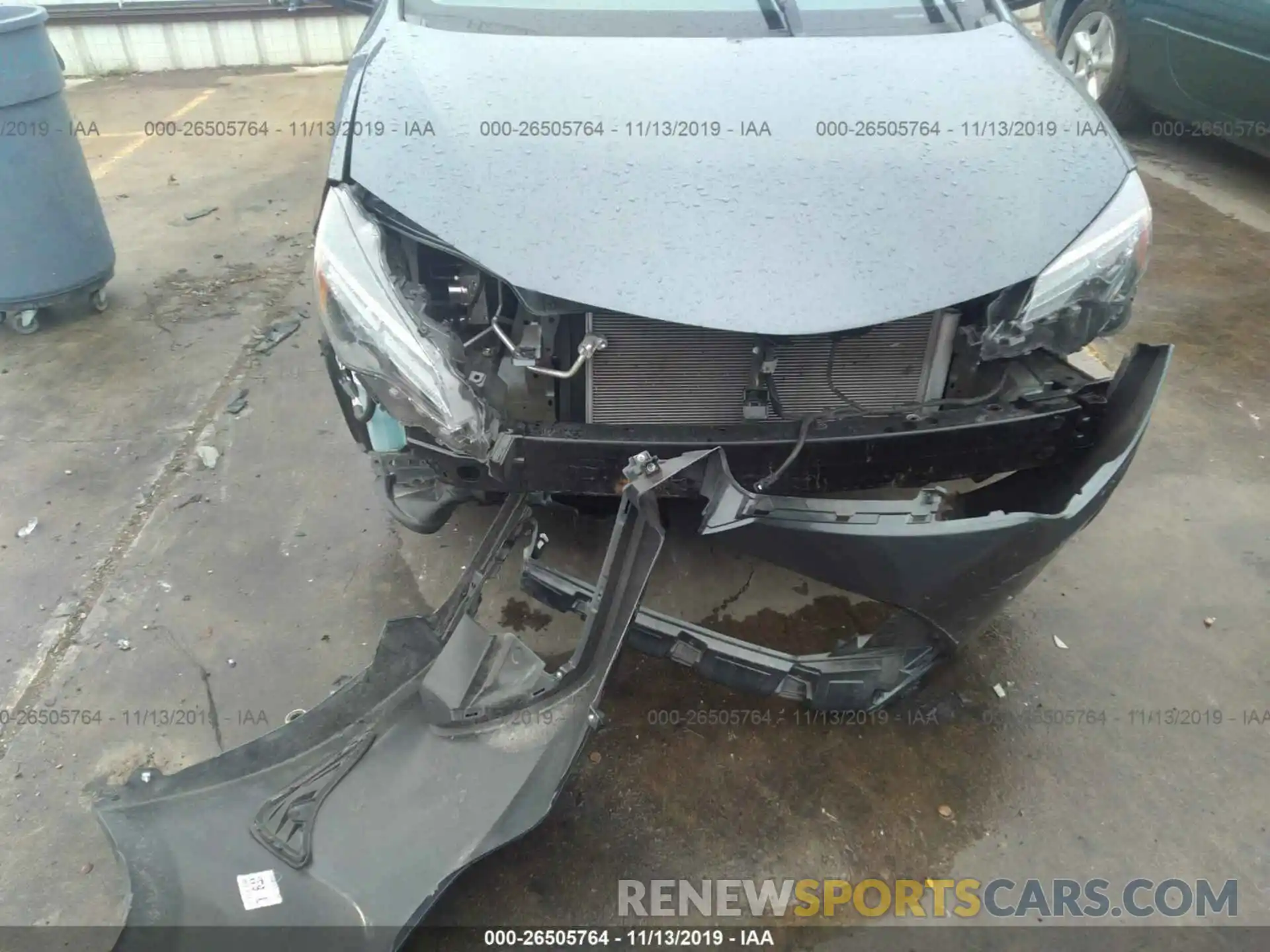 6 Photograph of a damaged car 5YFBURHE3KP940674 TOYOTA COROLLA 2019