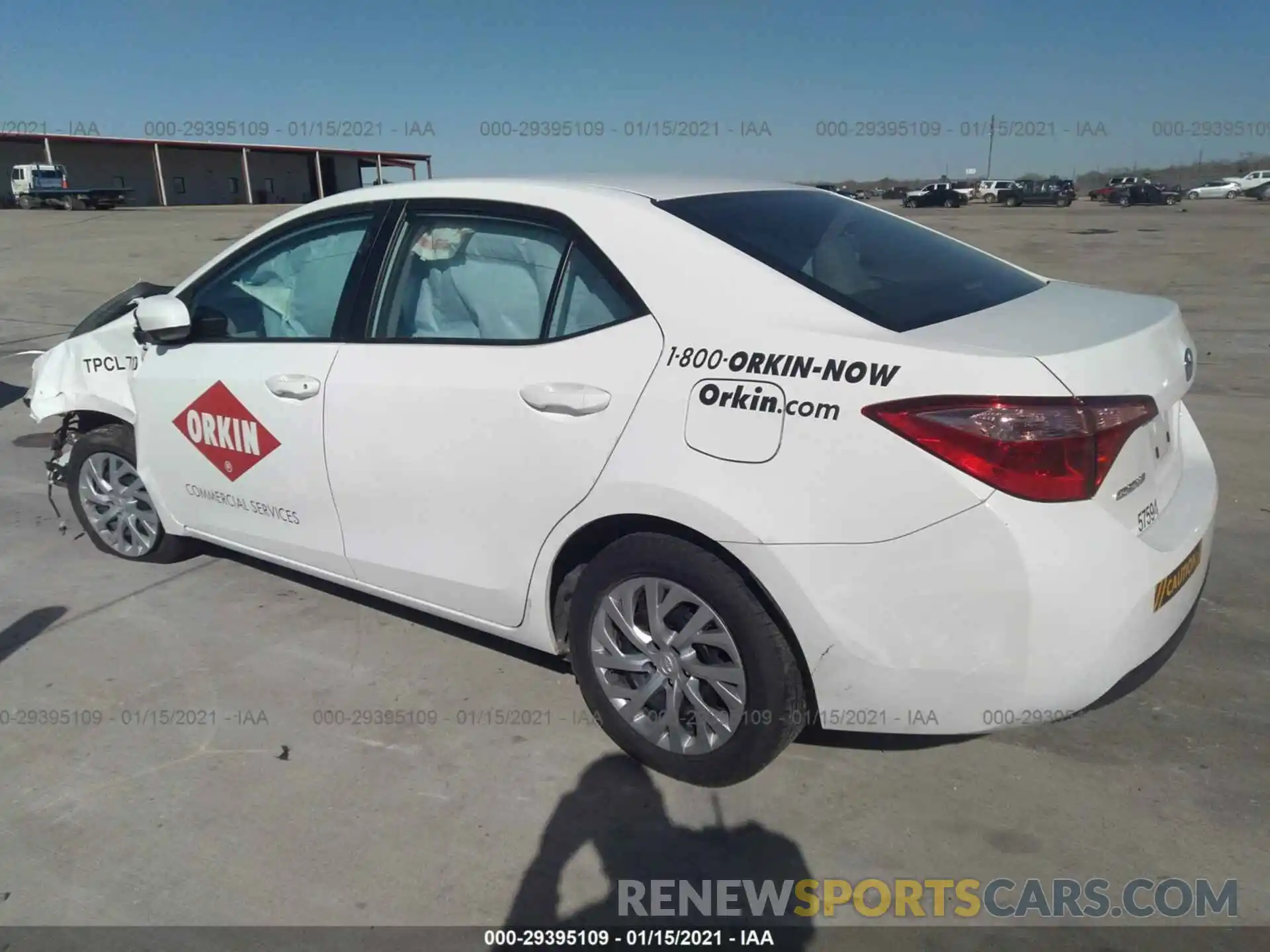 3 Photograph of a damaged car 5YFBURHE3KP940741 TOYOTA COROLLA 2019