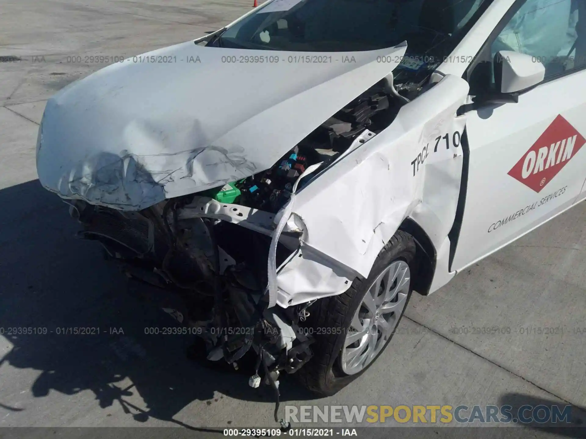 6 Фотография поврежденного автомобиля 5YFBURHE3KP940741 TOYOTA COROLLA 2019