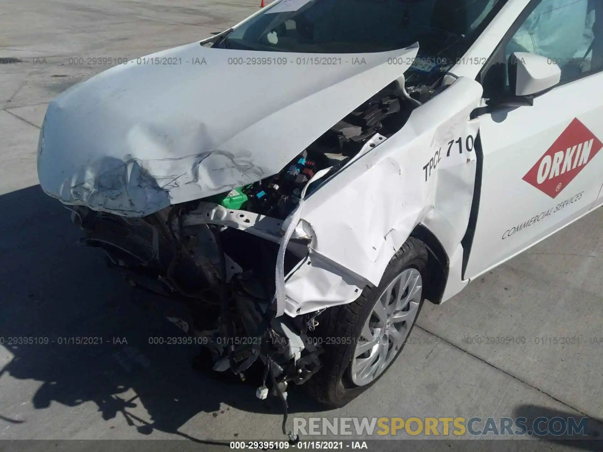 6 Photograph of a damaged car 5YFBURHE3KP940741 TOYOTA COROLLA 2019