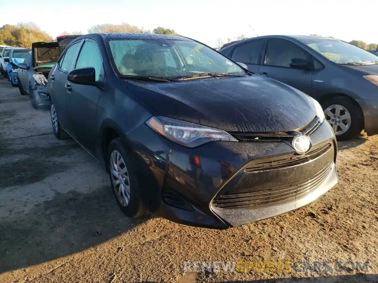 1 Photograph of a damaged car 5YFBURHE3KP940951 TOYOTA COROLLA 2019