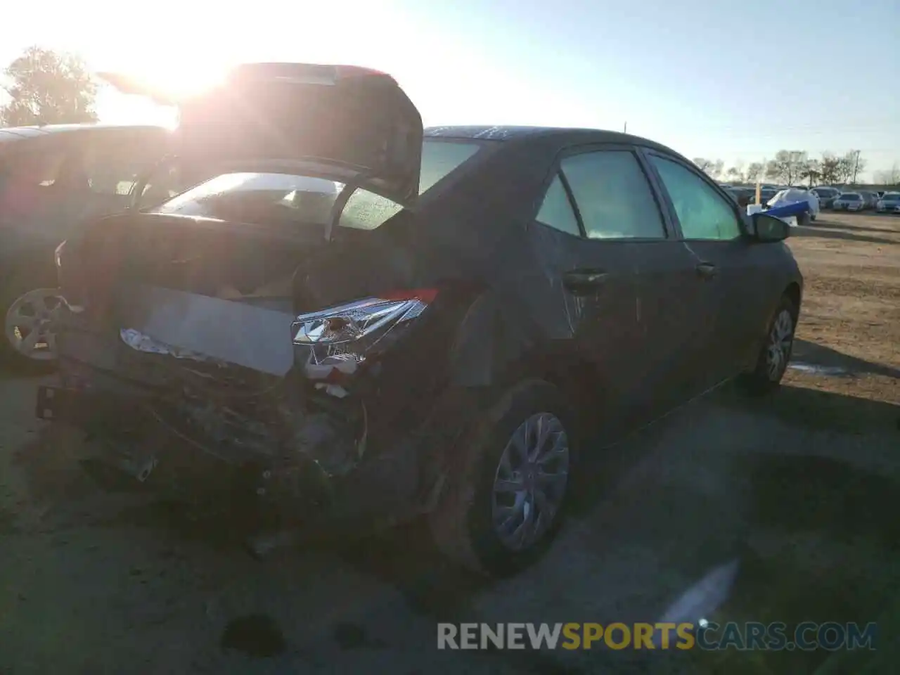 4 Photograph of a damaged car 5YFBURHE3KP940951 TOYOTA COROLLA 2019