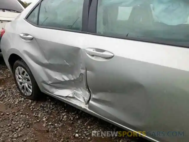 9 Photograph of a damaged car 5YFBURHE3KP940982 TOYOTA COROLLA 2019