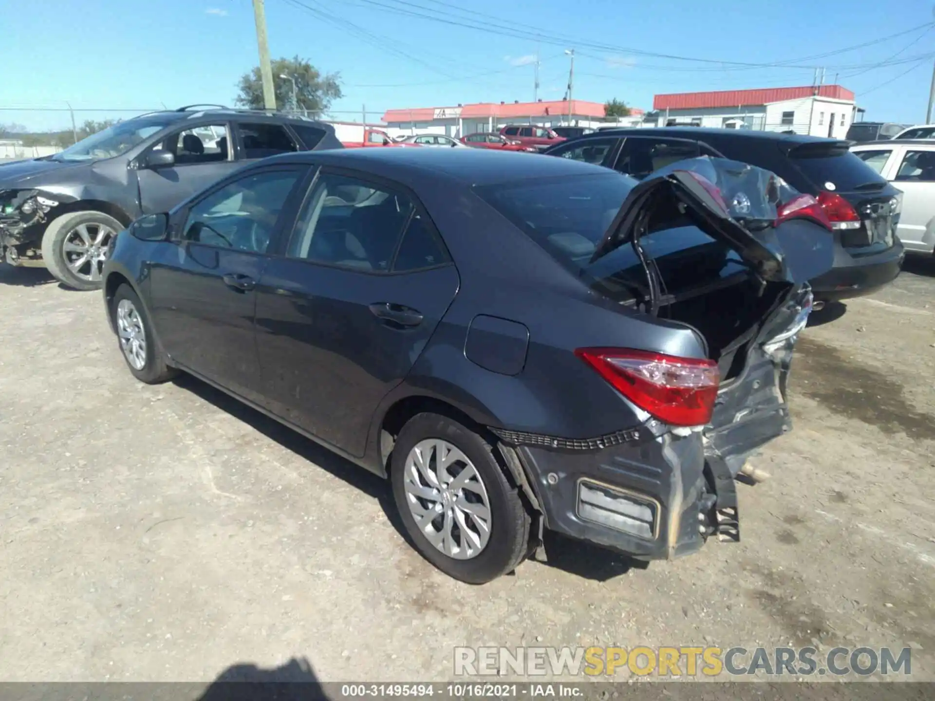 3 Photograph of a damaged car 5YFBURHE3KP941274 TOYOTA COROLLA 2019