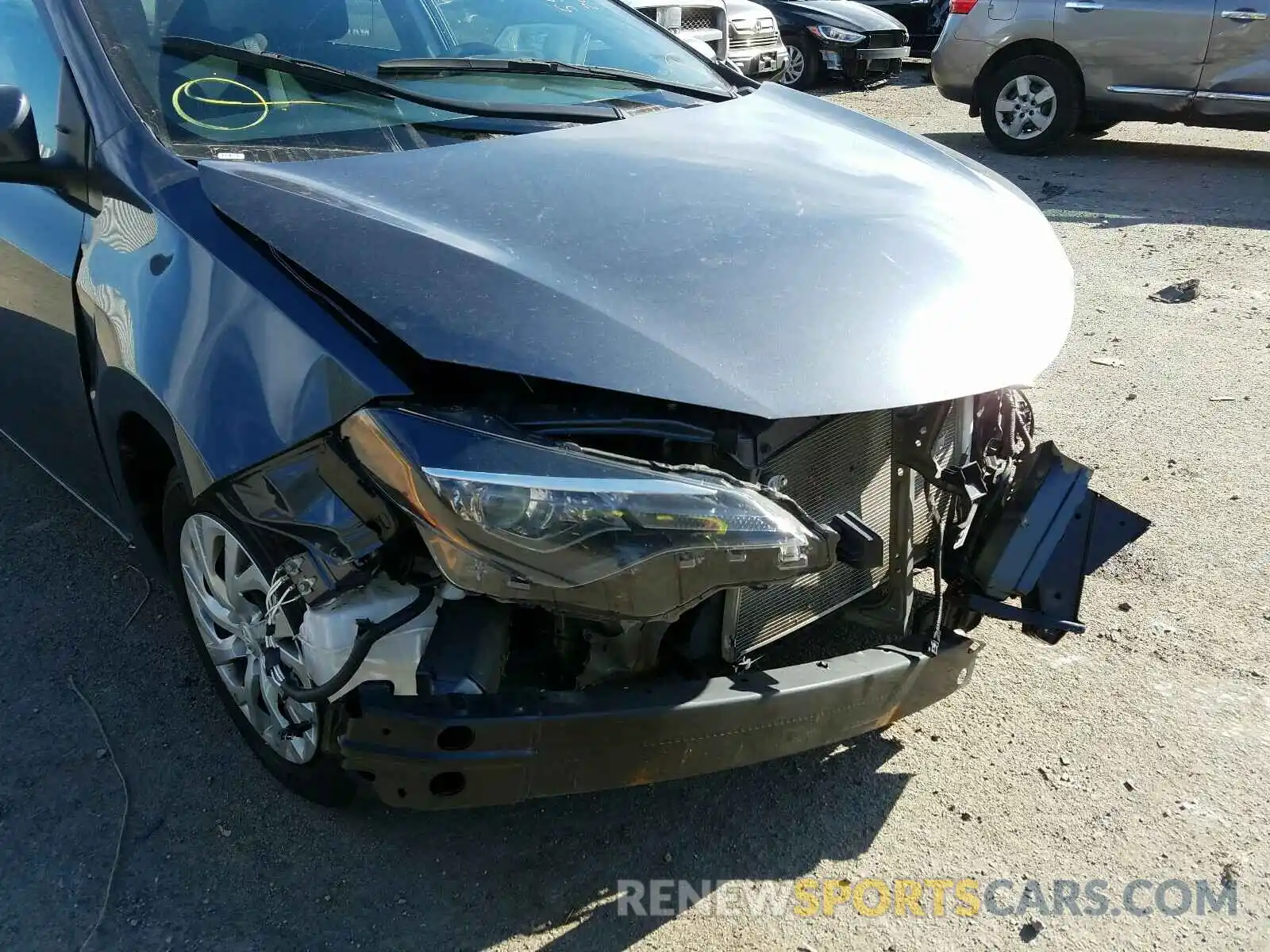 9 Photograph of a damaged car 5YFBURHE3KP941355 TOYOTA COROLLA 2019