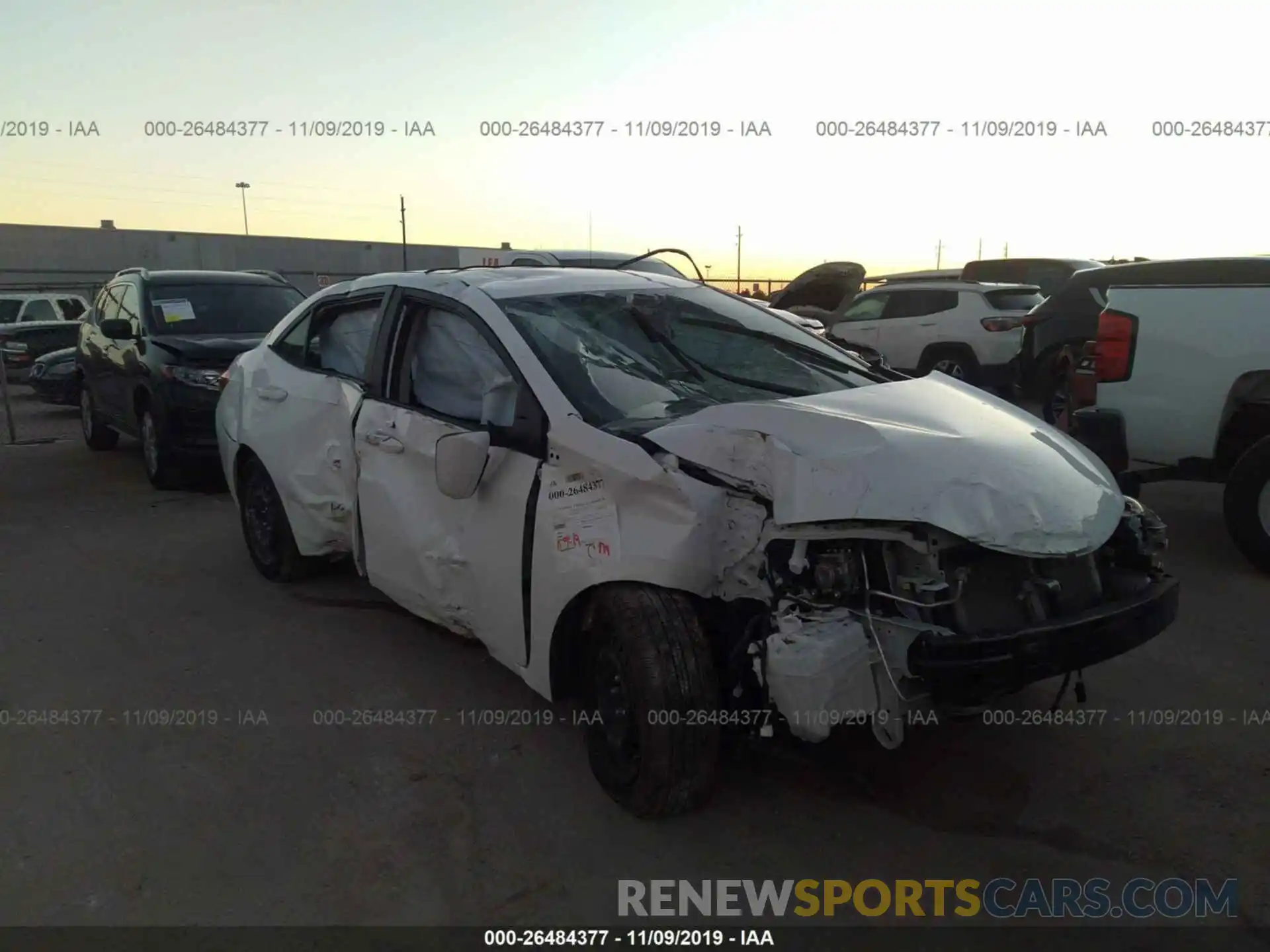 6 Photograph of a damaged car 5YFBURHE3KP941467 TOYOTA COROLLA 2019