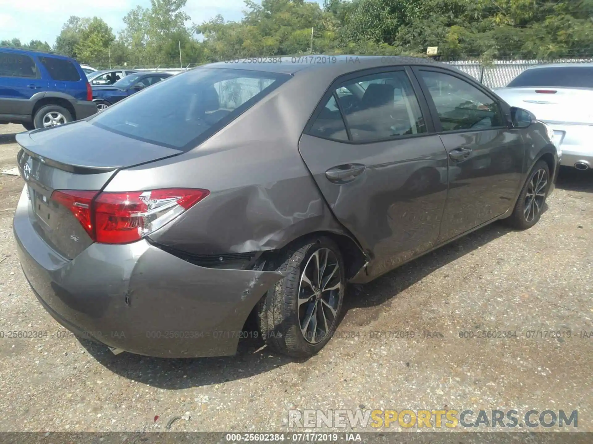 4 Photograph of a damaged car 5YFBURHE3KP942196 TOYOTA COROLLA 2019